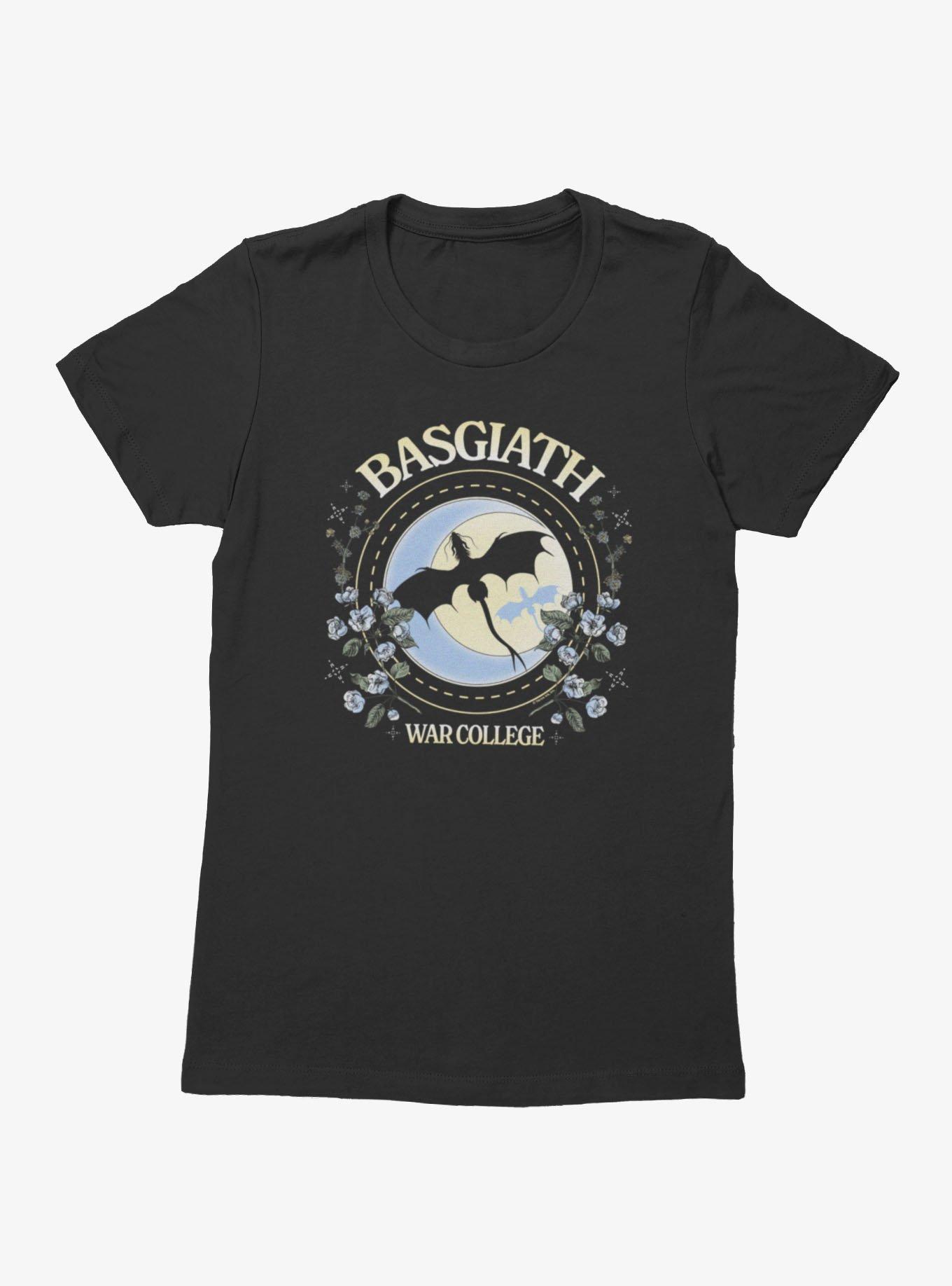 Fourth Wing The Empyrean Basgiath War College Flying Dragon Womens T-Shirt, , hi-res