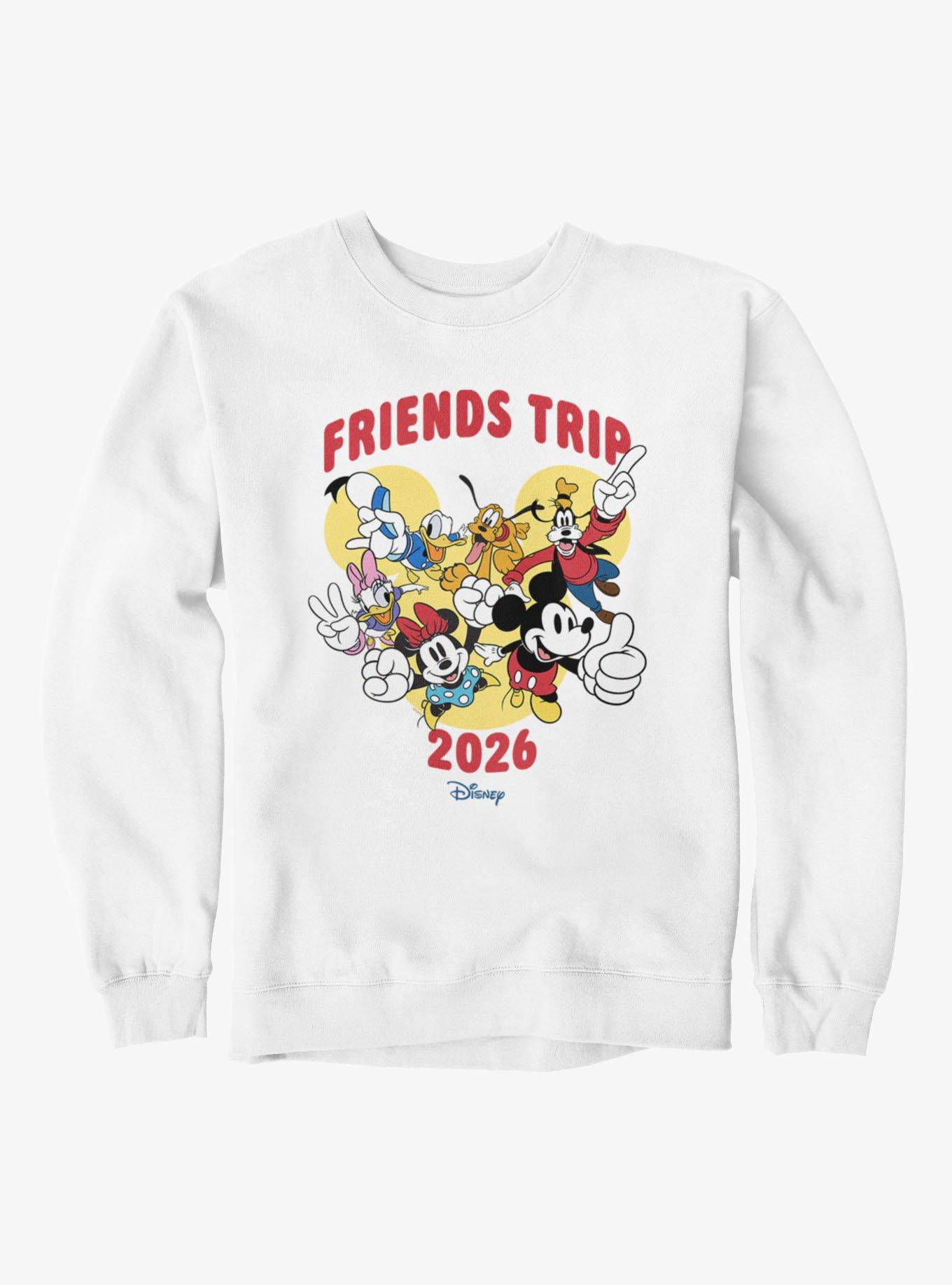 Disney Mickey Mouse Friends Trip 2026 Sweatshirt, , hi-res