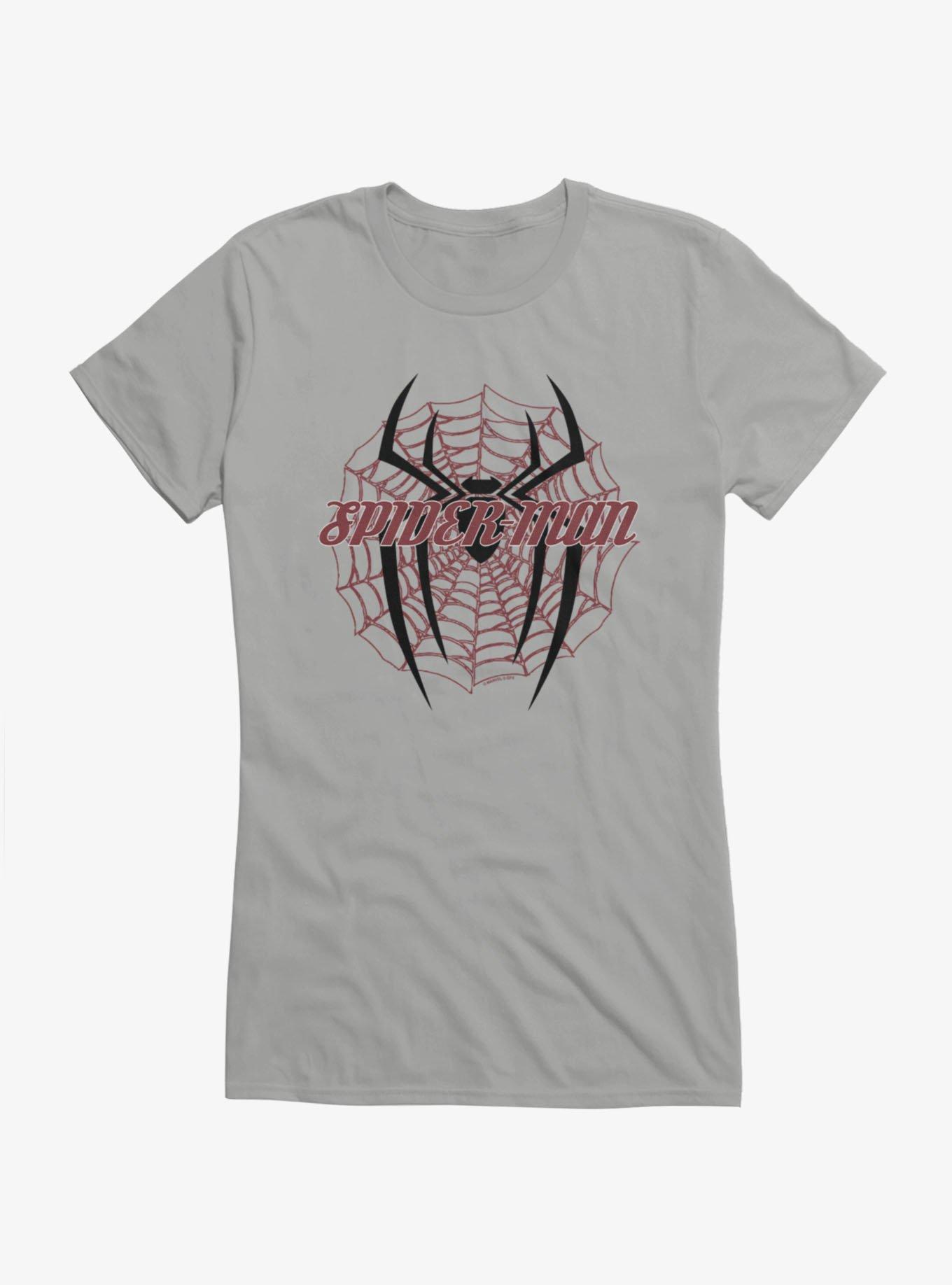 Marvel Spider-Man Brand New Day Red Web Spider Icon Girls T-Shirt