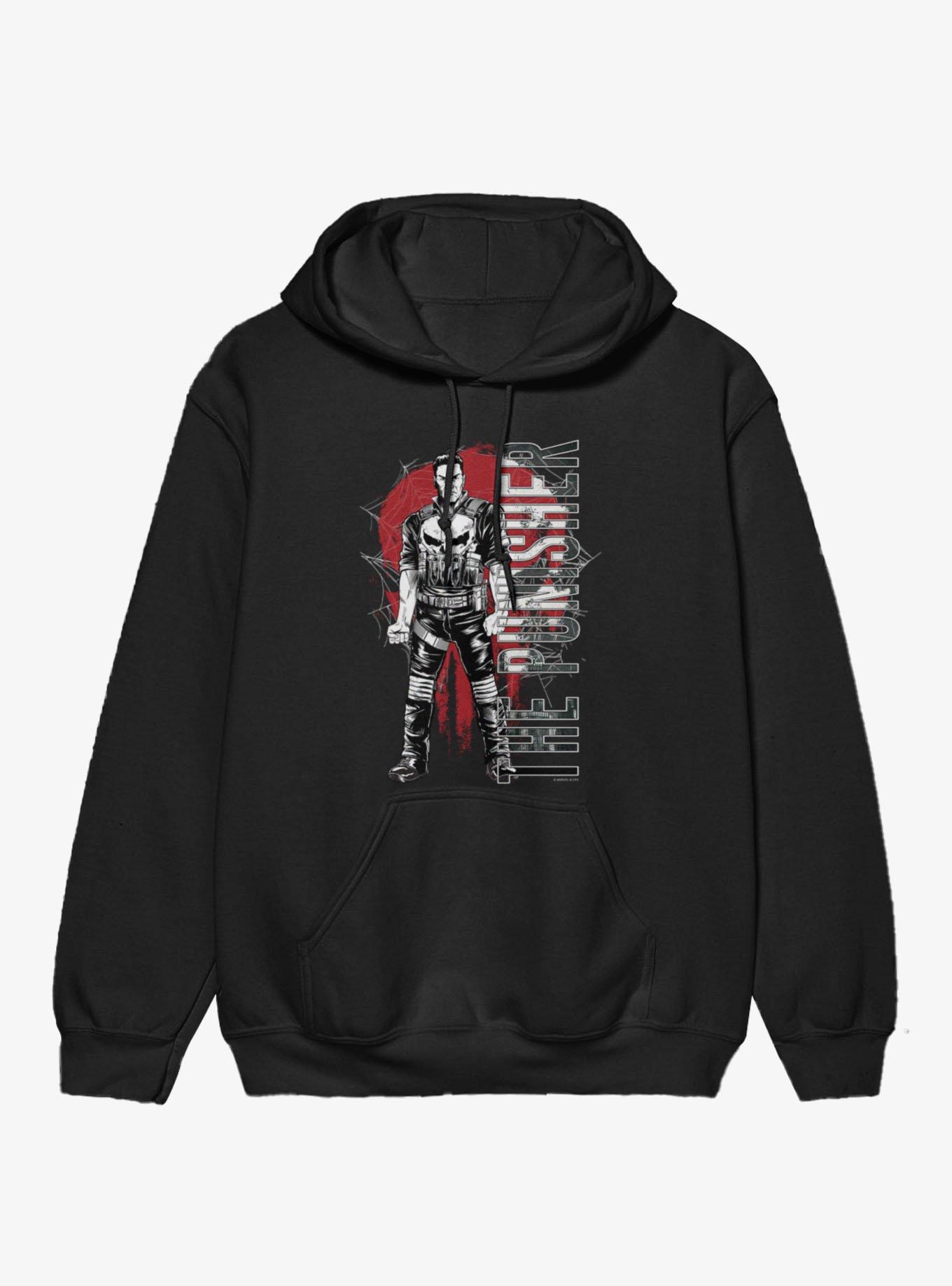 Marvel Spider-Man Brand New Day The Punisher Skull Hoodie, , hi-res