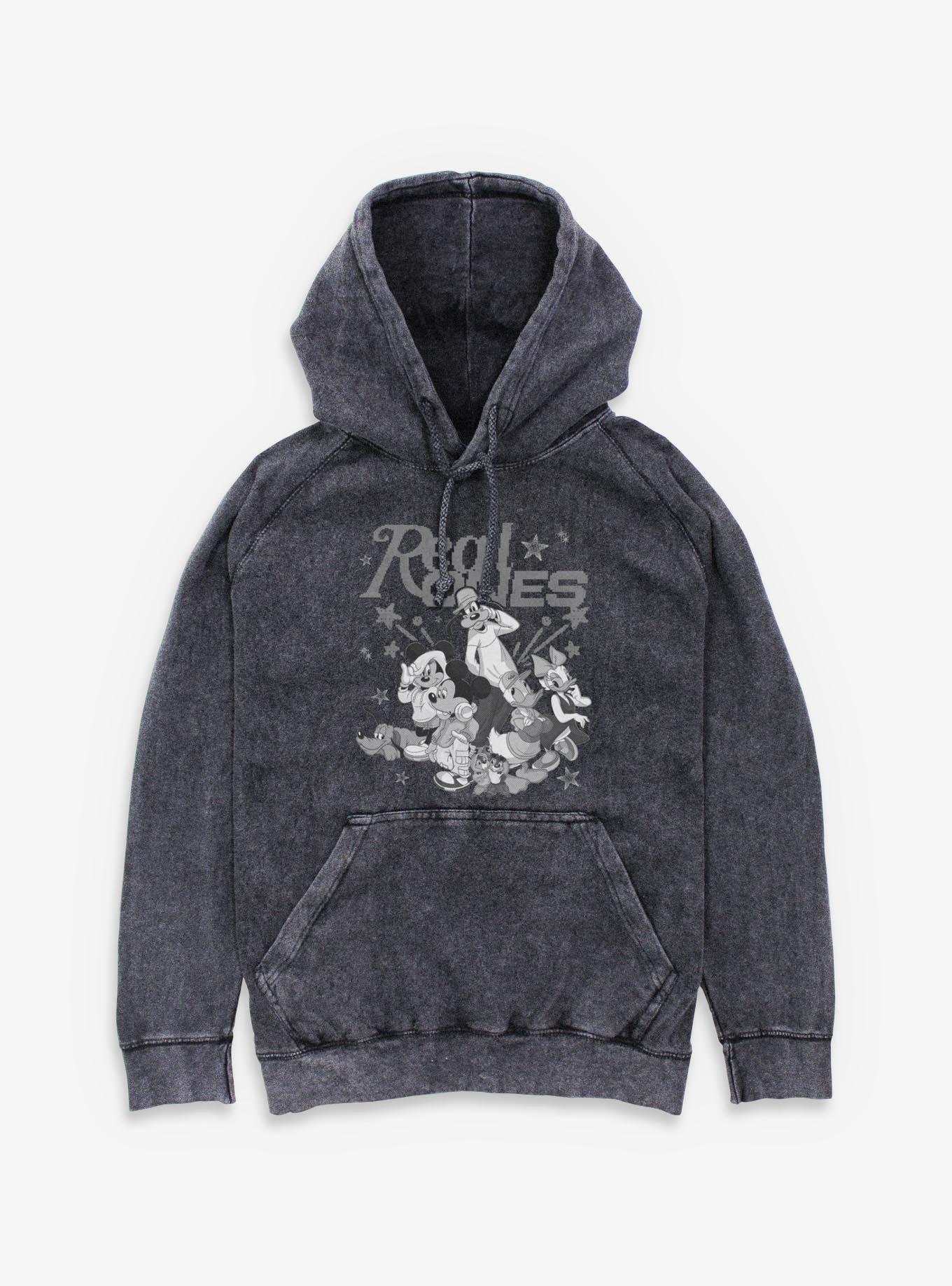 Disney Mickey Mouse Real Ones Mineral Wash Hoodie BoxLunch Exclusive