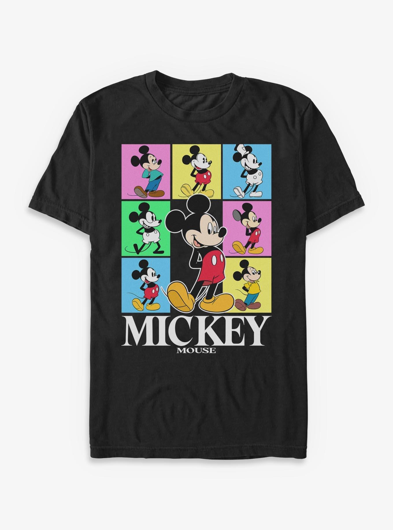 Disney Mickey Mouse Color Block T-Shirt BoxLunch Exclusive, , hi-res