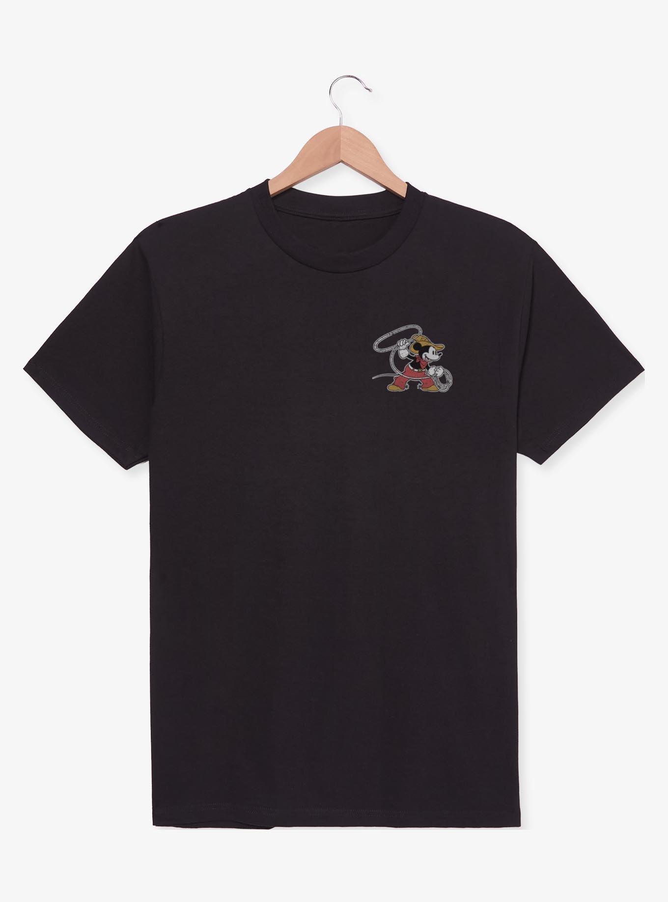 Disney Mickey Mouse Western Cowboy Lasso Rope T-Shirt BoxLunch Exclusive, , hi-res