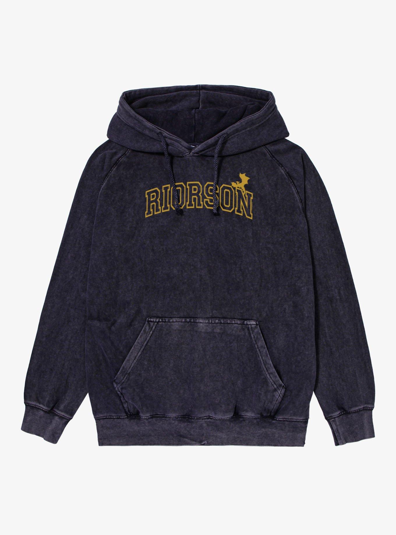 Fourth Wing The Empyrean Riorson Varsity Mineral Wash Hoodie, , hi-res