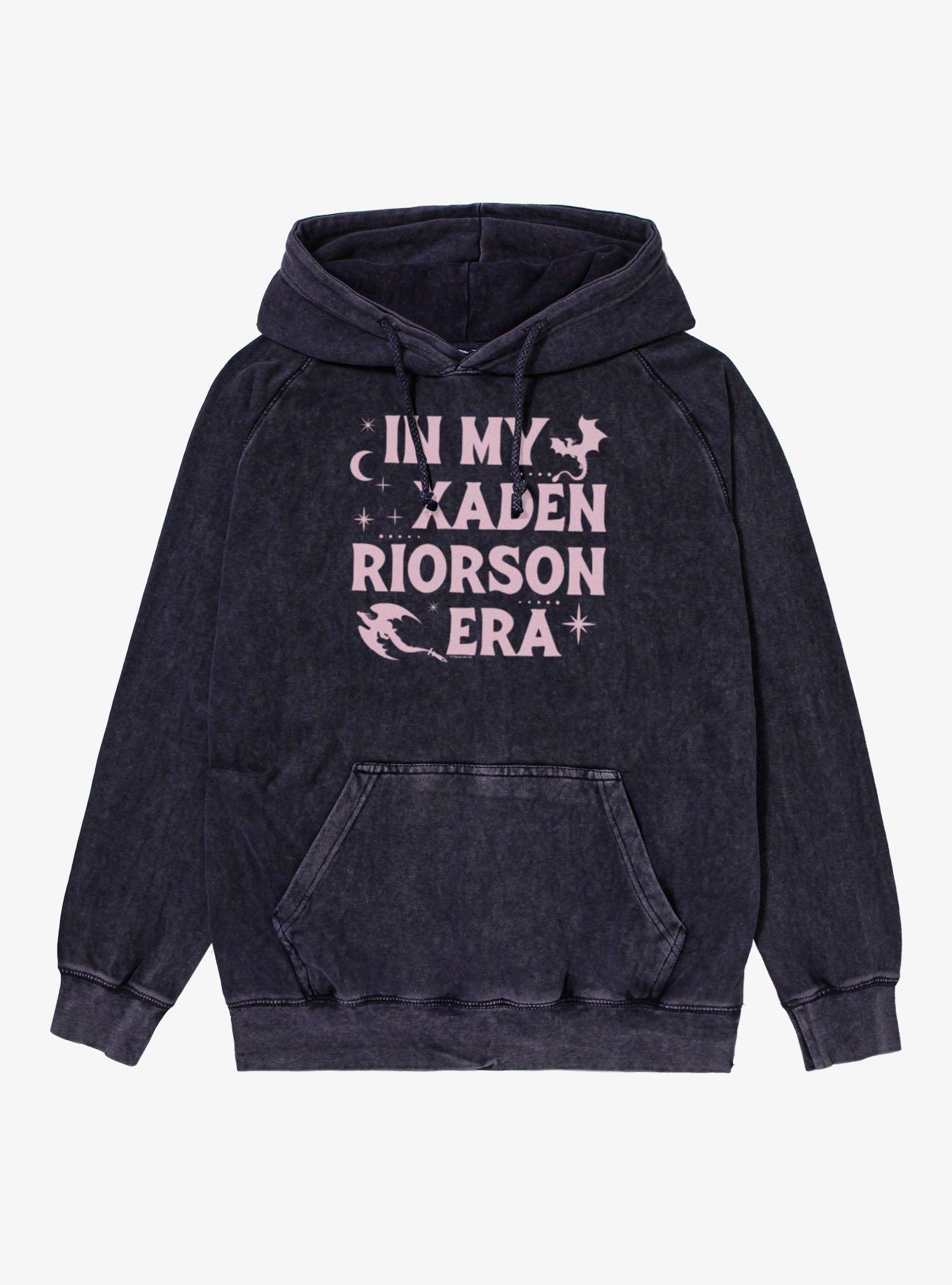Fourth Wing The Empyrean In My Xaden Riorson Era Mineral Wash Hoodie, , hi-res