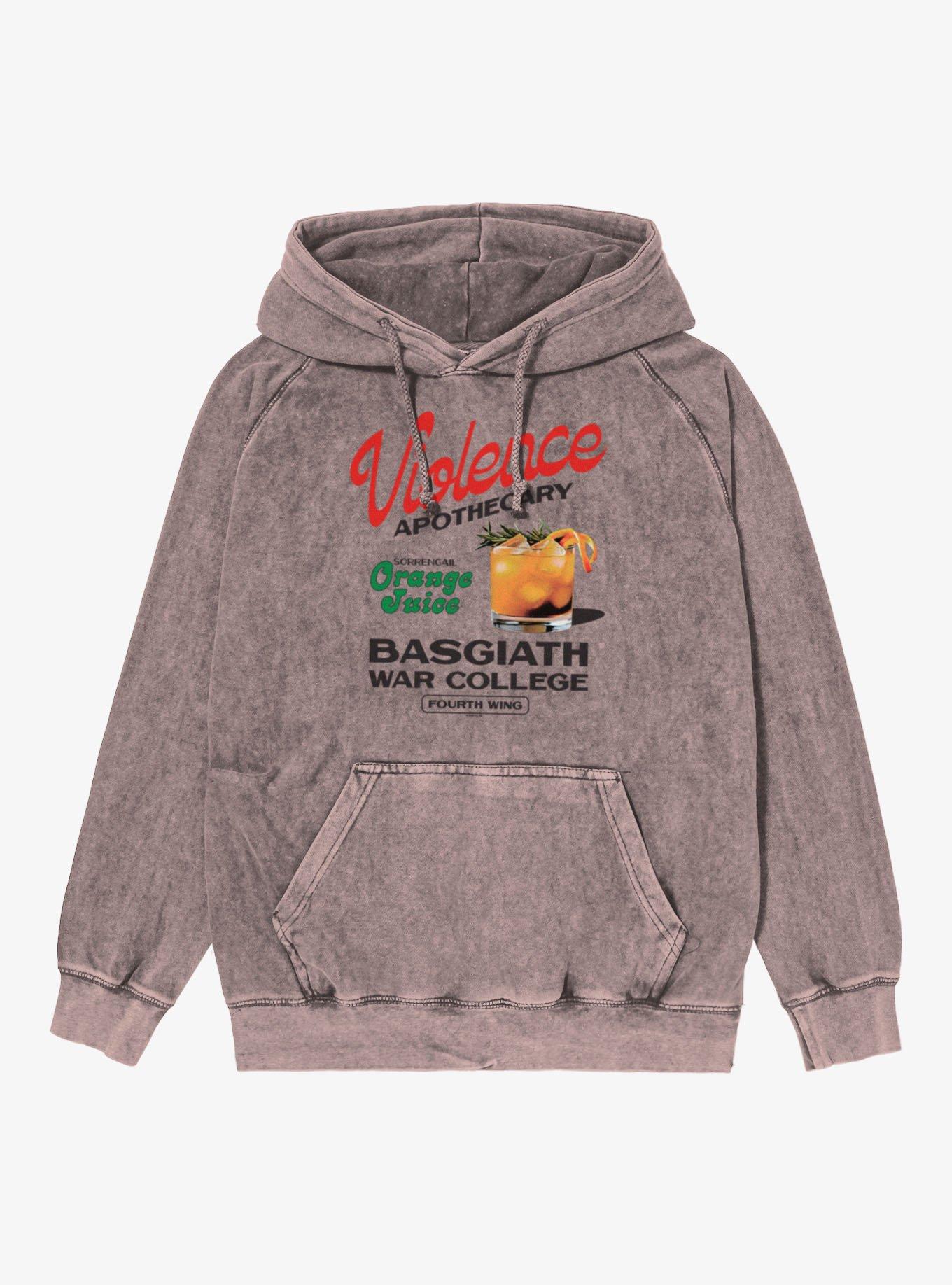 Fourth Wing The Empyrean Apothecary Orange Juice Mineral Wash Hoodie, , hi-res