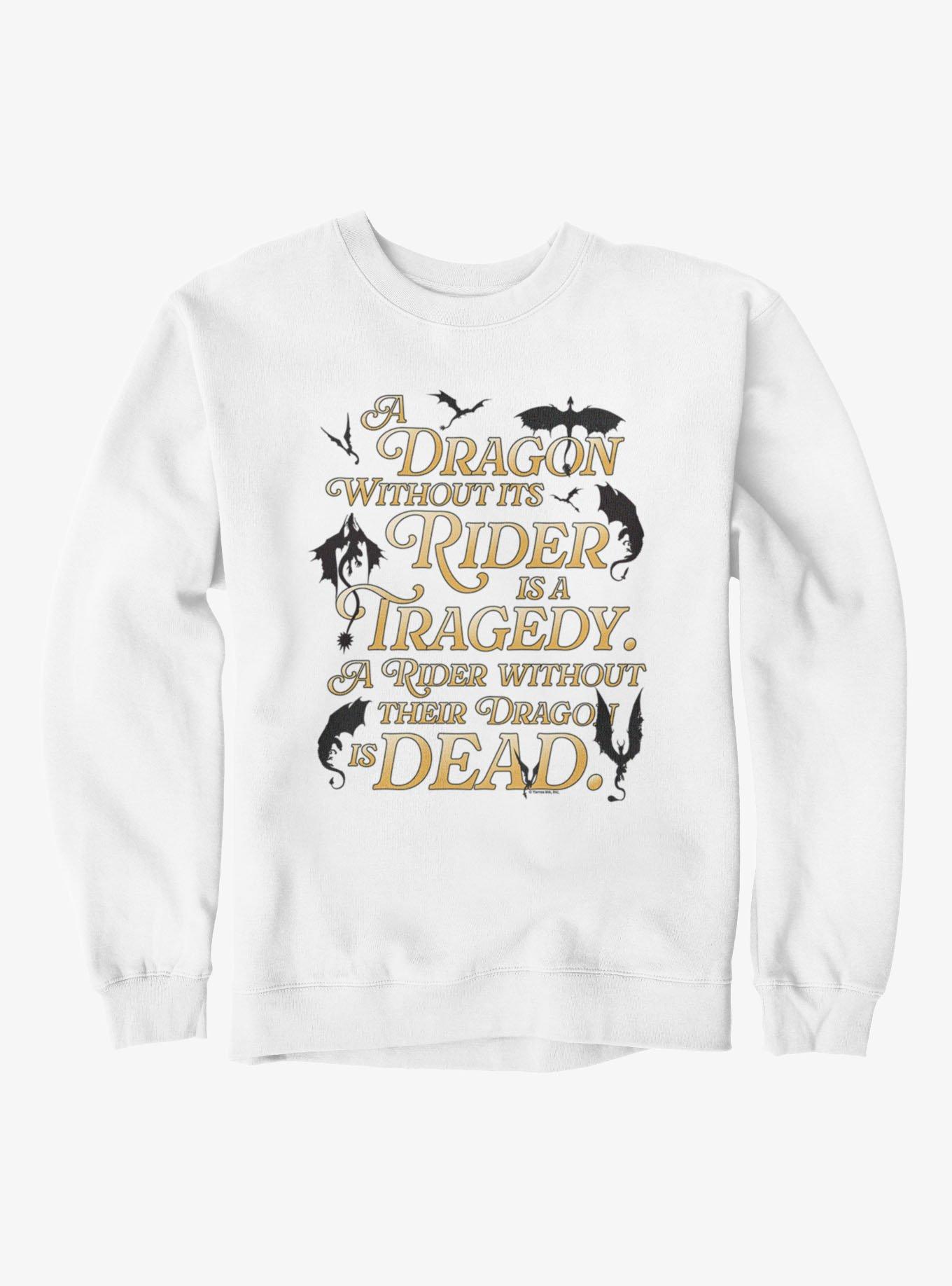 Fourth Wing The Empyrean Classic Quote Sweatshirt, , hi-res