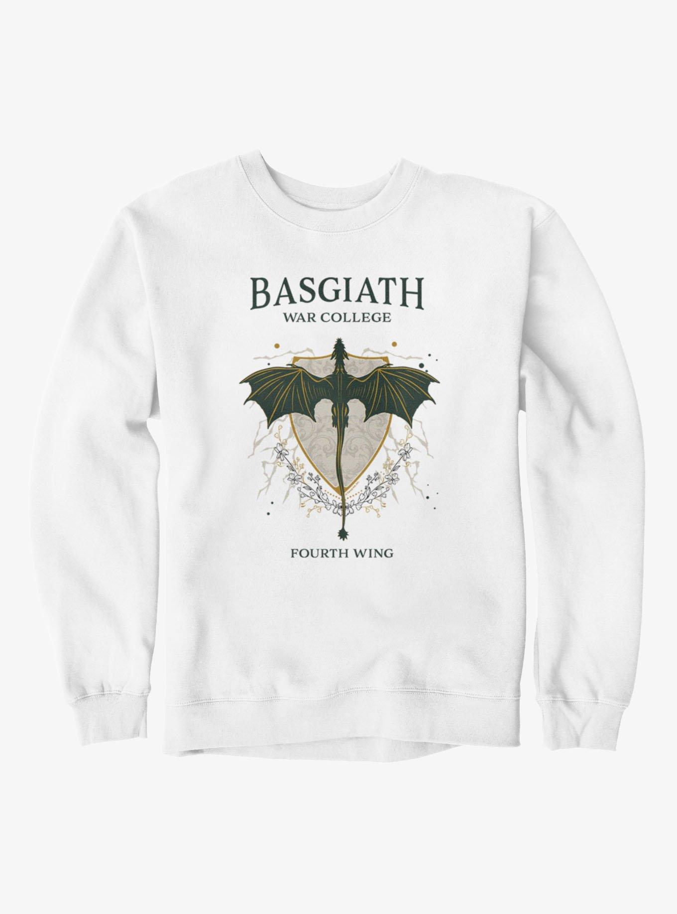 Fourth Wing The Empyrean Basgiath War College Retro Sweatshirt, , hi-res
