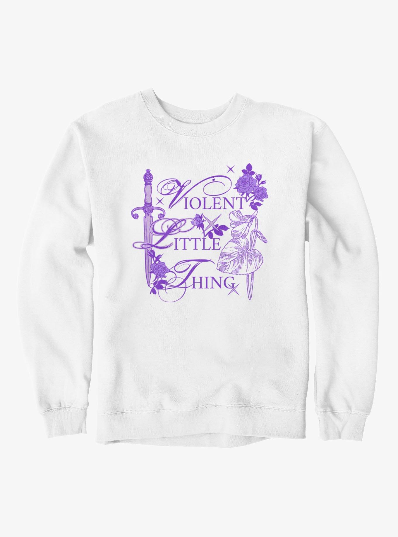 Fourth Wing The Empyrean Purple Little Thing Sweatshirt, , hi-res