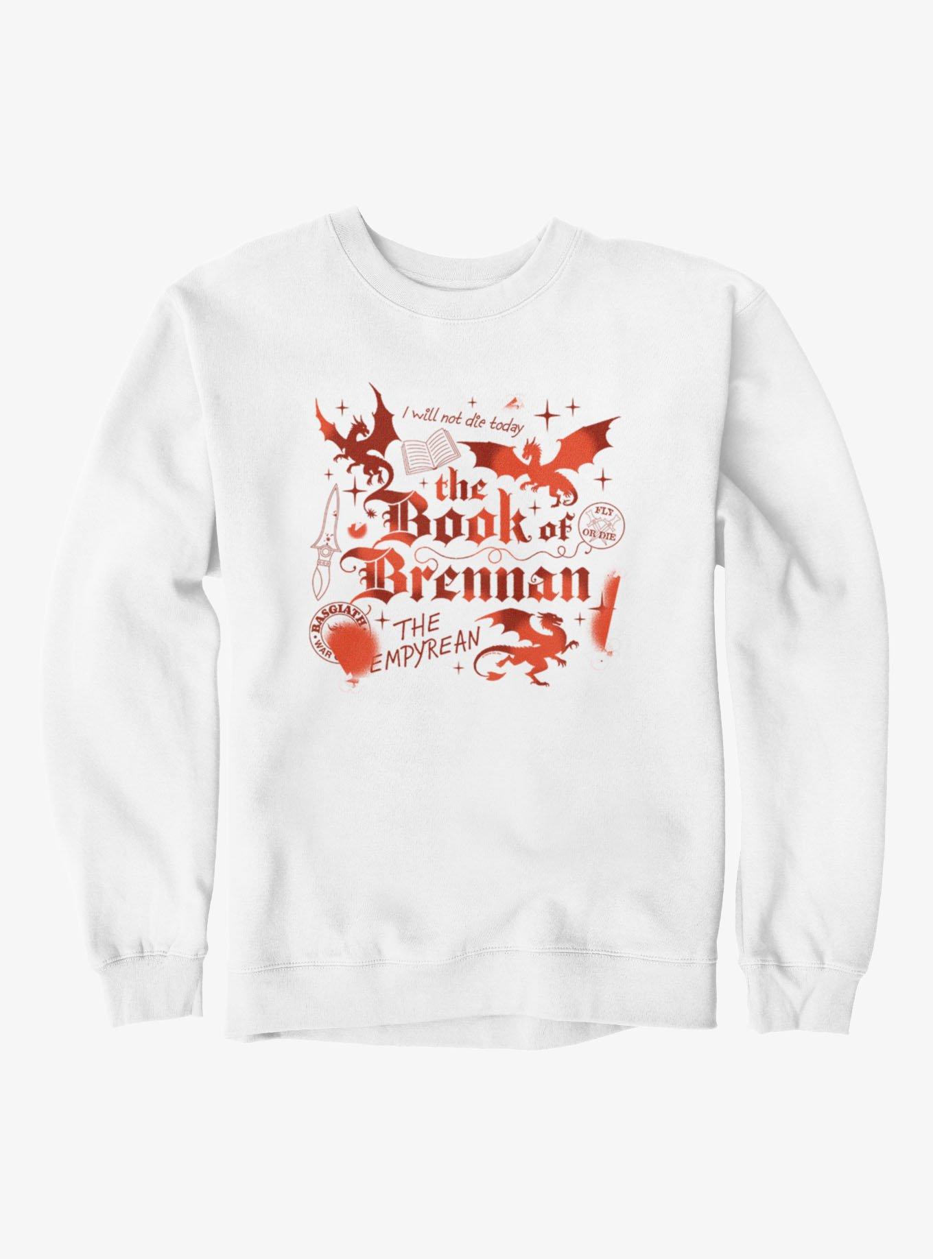 Fourth Wing The Empyrean The Book Of Brennan Sweatshirt, , hi-res