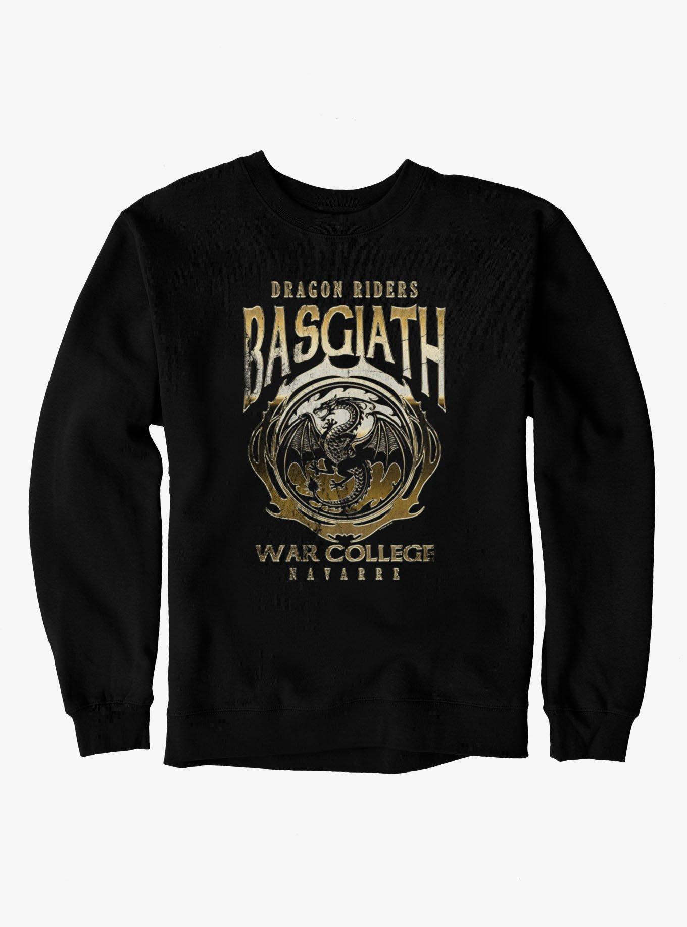 Fourth Wing The Empyrean Dragon Rides Basgiath War College Sweatshirt, , hi-res