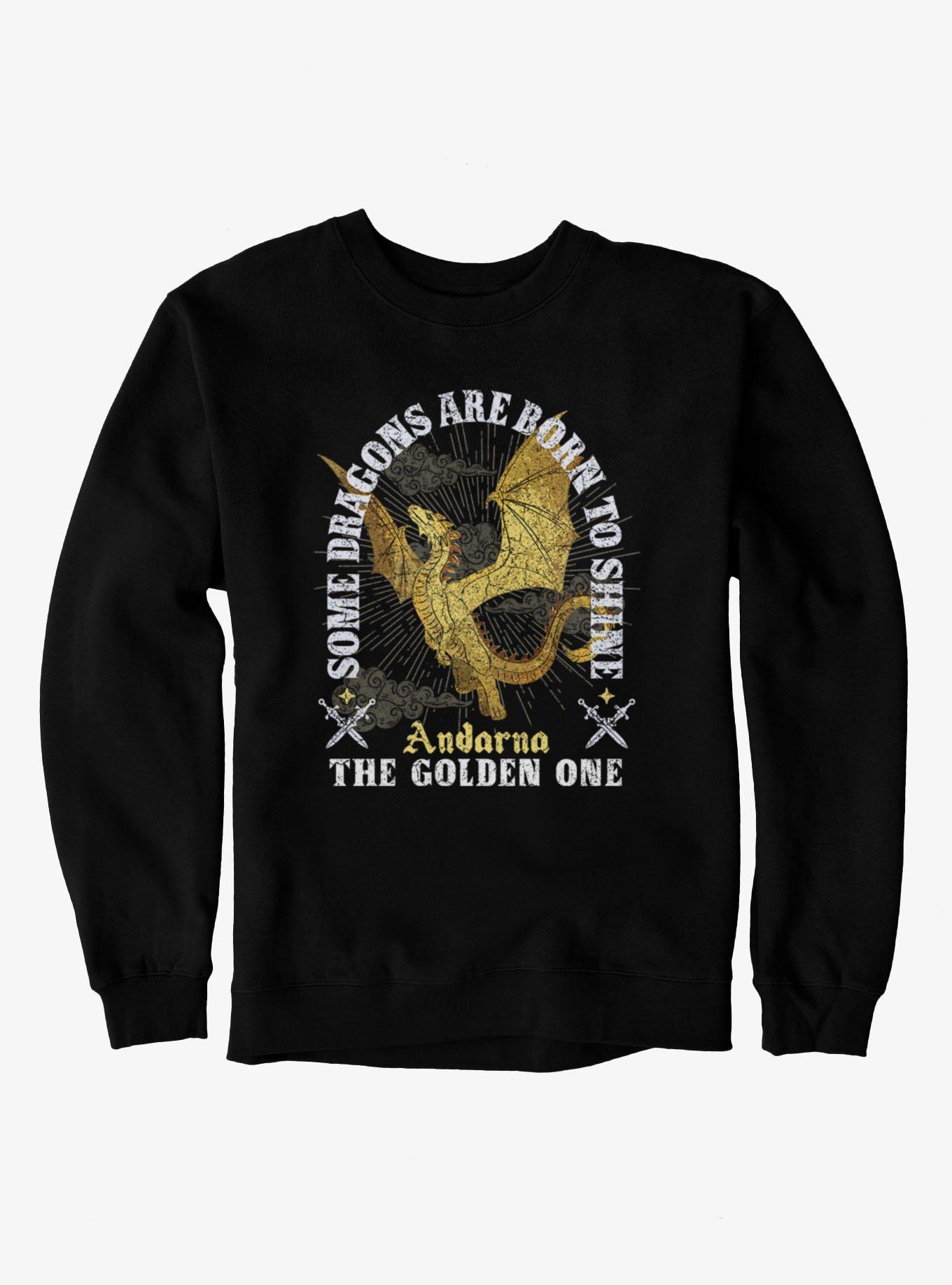 Fourth Wing The Empyrean Dragons Are Born To Shine Vintage Sweatshirt