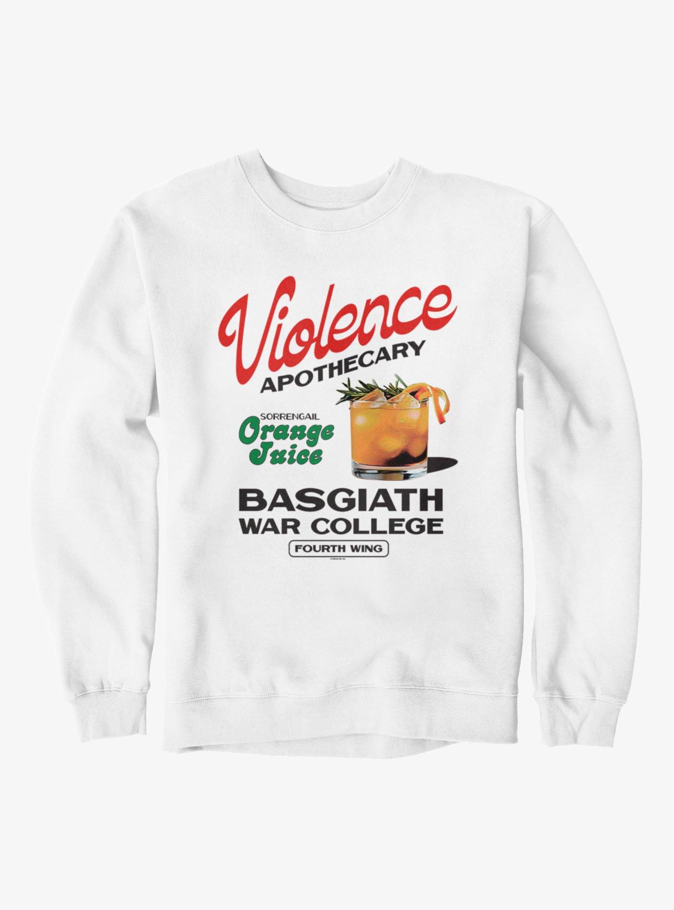 Fourth Wing The Empyrean Apothecary Orange Juice Sweatshirt, , hi-res