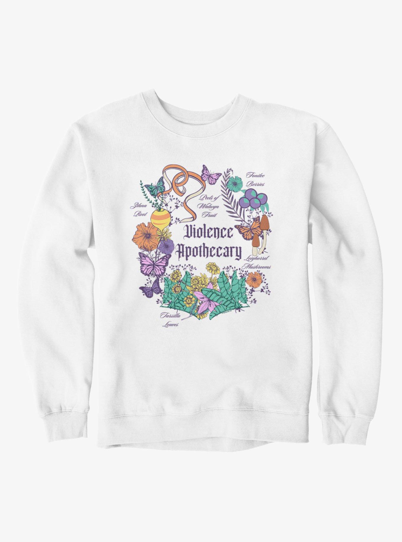 Fourth Wing The Empyrean Violence Apothecary Magical Sweatshirt, , hi-res