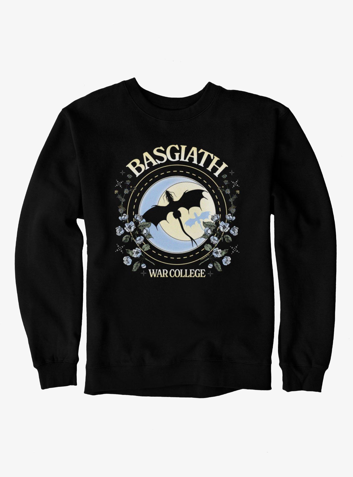 Fourth Wing The Empyrean Basgiath War College Flying Dragon Sweatshirt