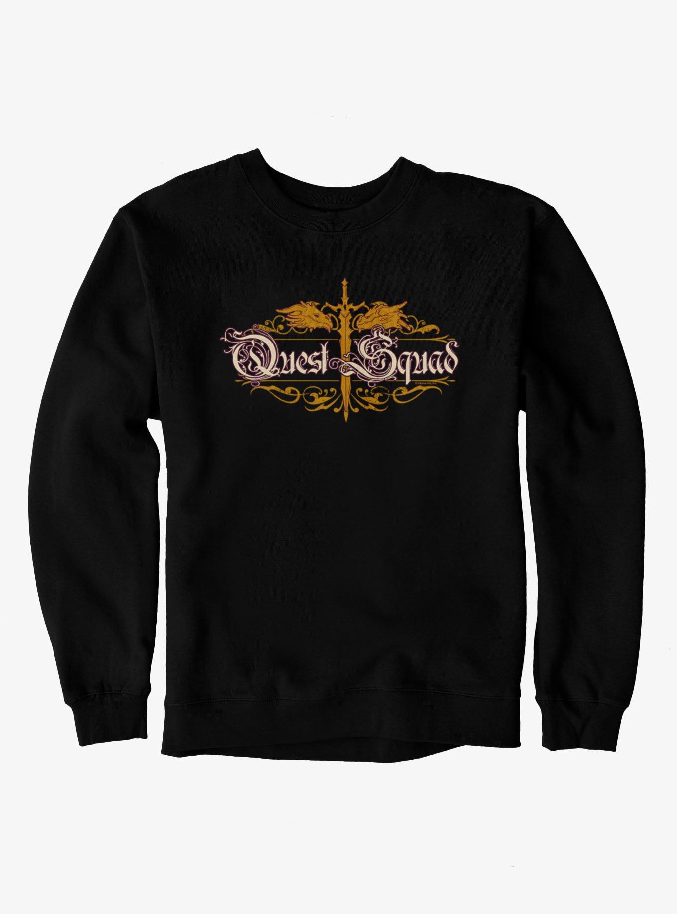 Fourth Wing The Empyrean Quest Squad Sword Dragon Sweatshirt, , hi-res