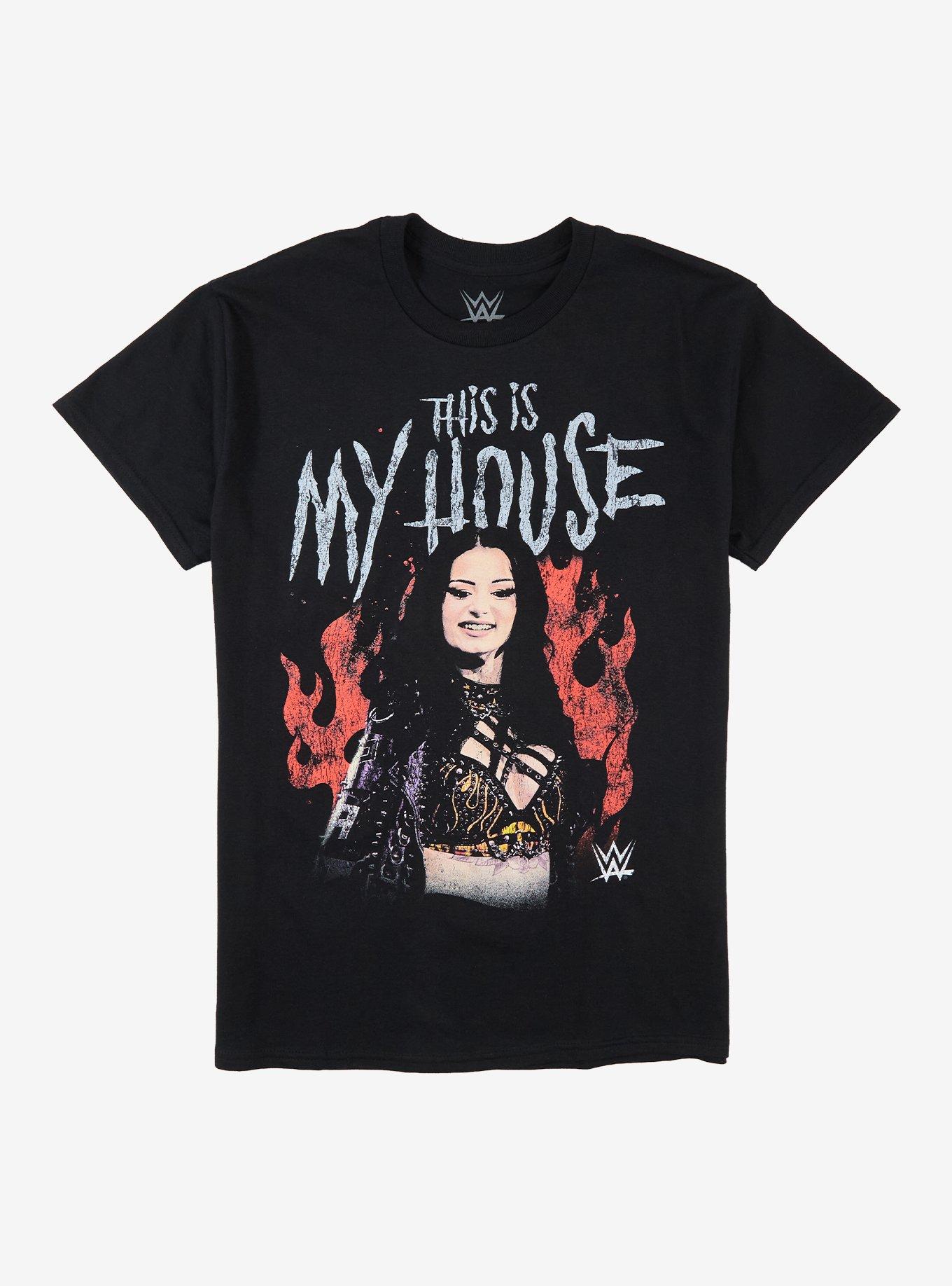 WWE Paige Flames T-Shirt