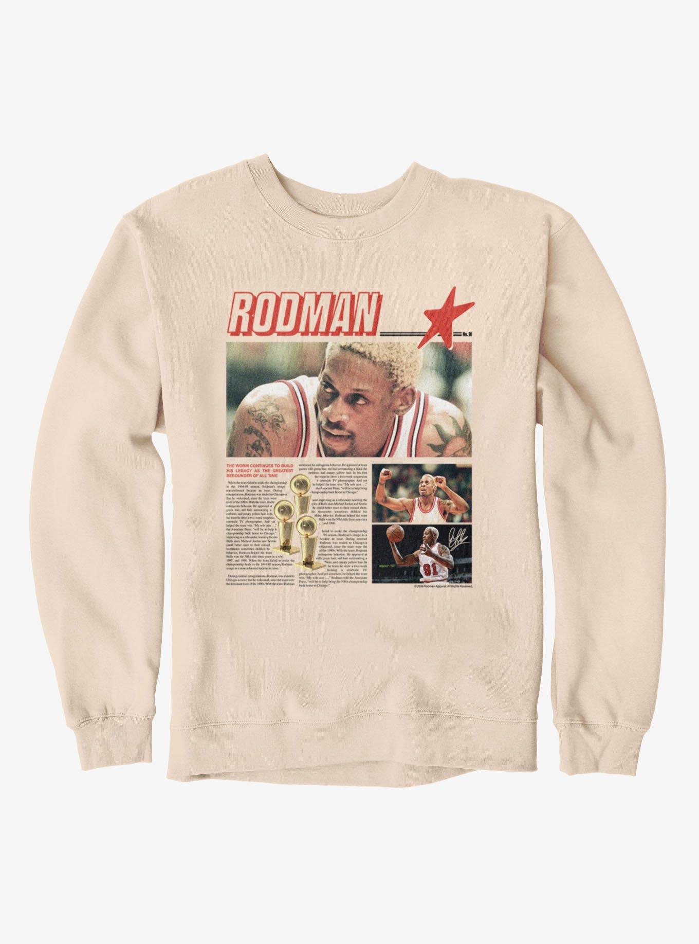 NBA Dennis Rodman The Greatest Rebounder Sweatshirt