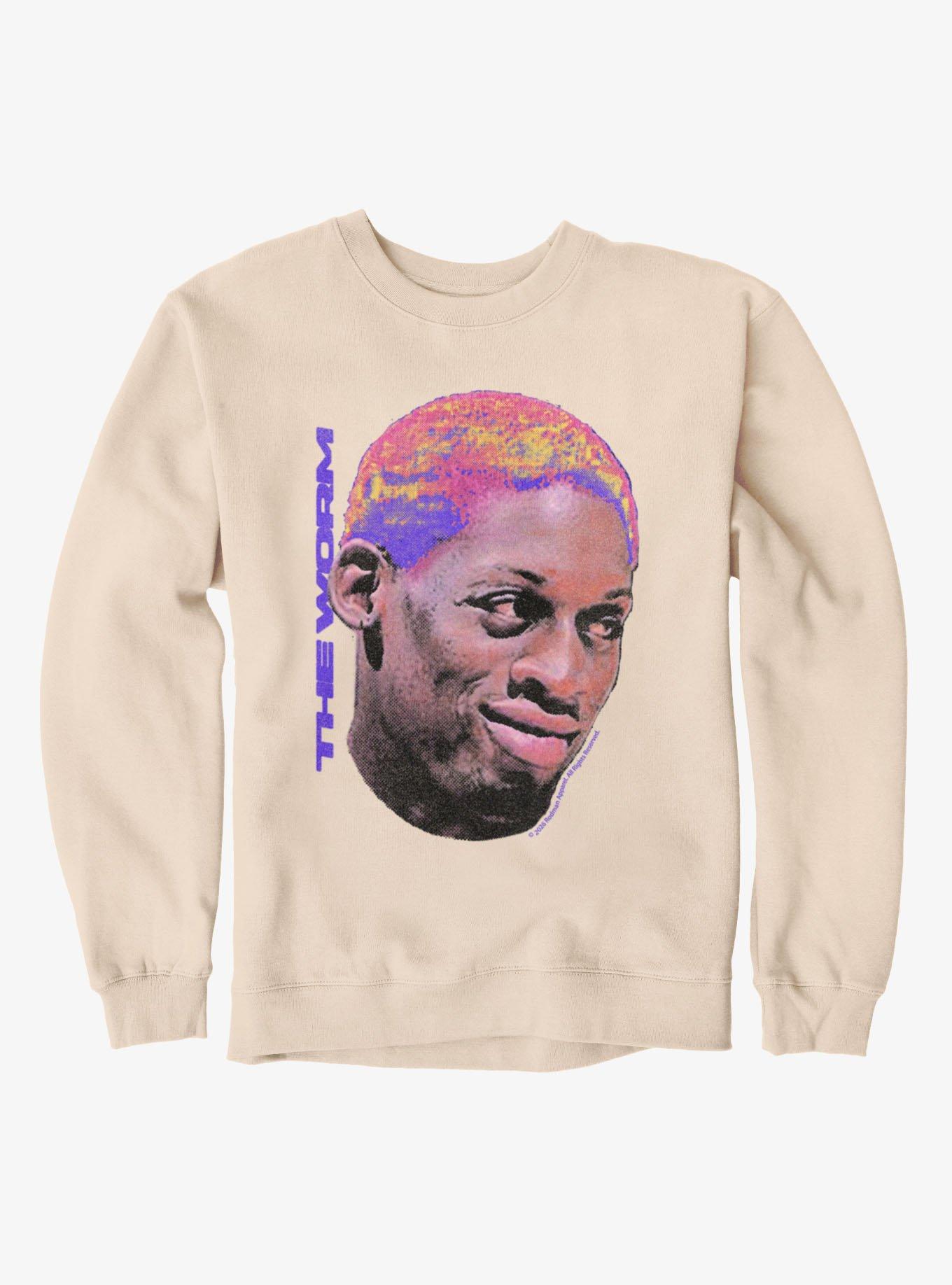 NBA Dennis Rodman The Worm Big Face Sweatshirt