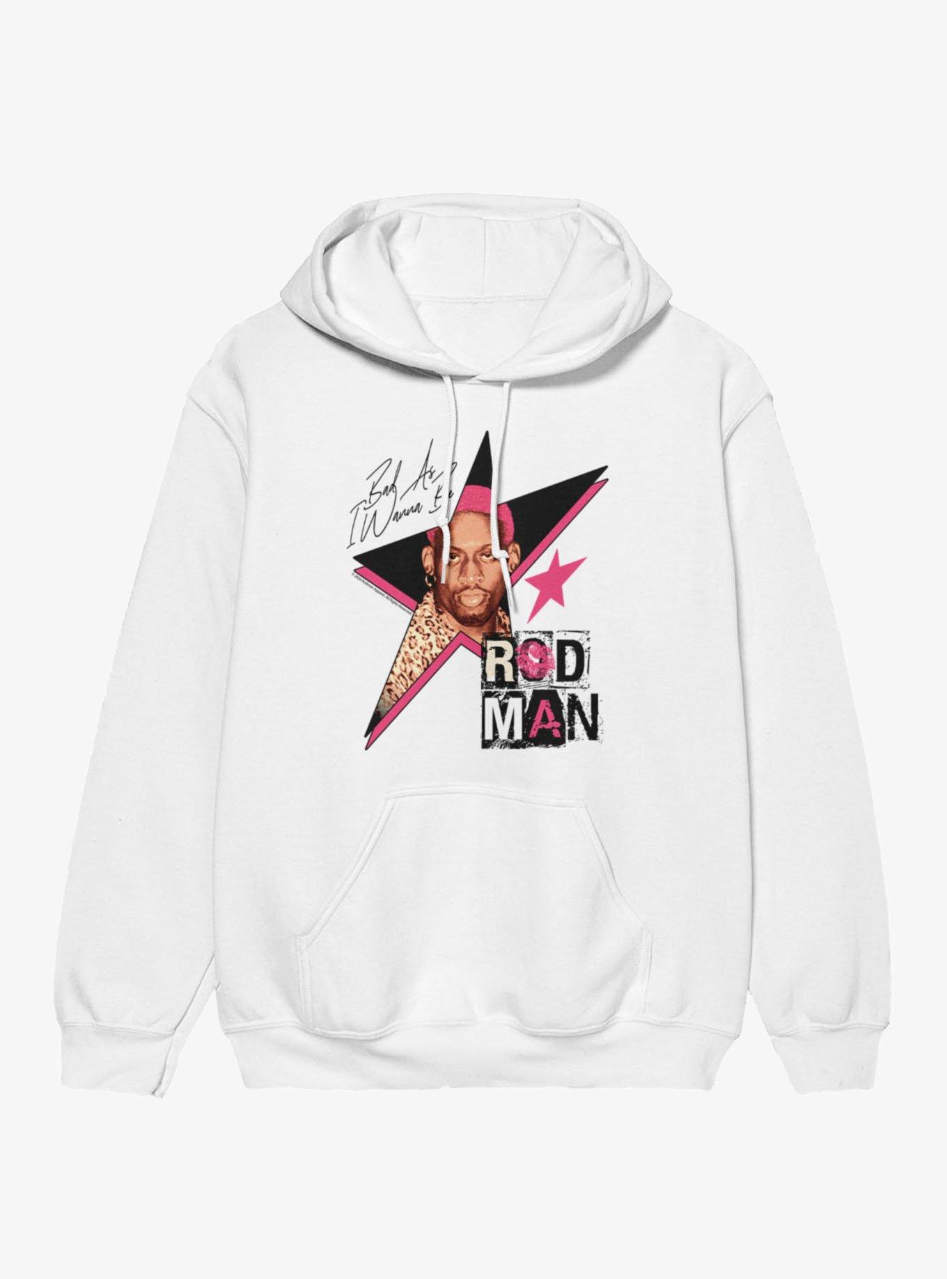 NBA Dennis Rodman Bad As I Wanna Be Hoodie
