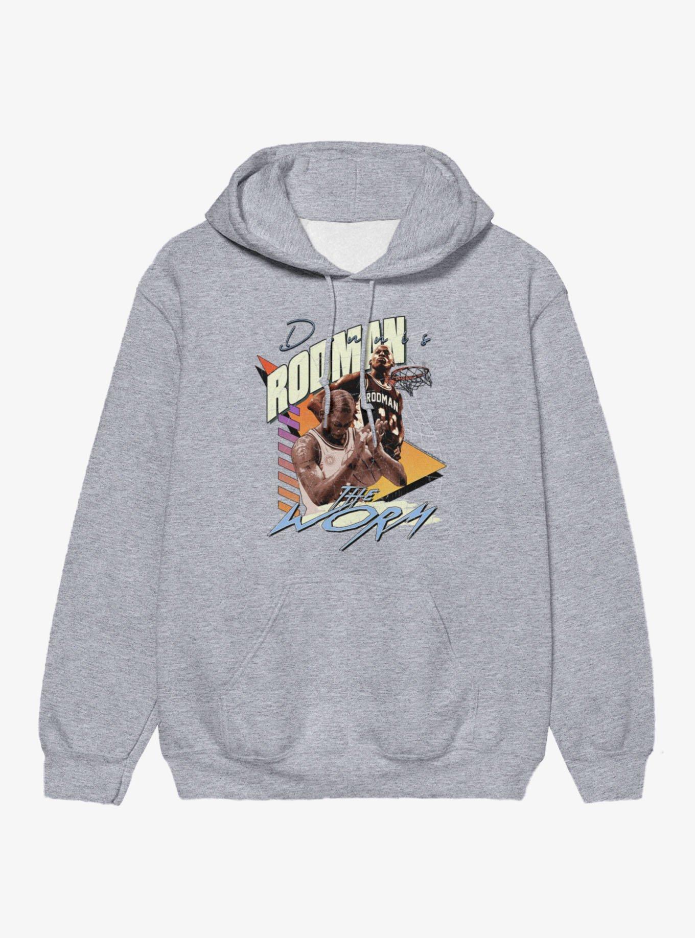 NBA Dennis Rodman He Will Rise Hoodie, SPORT GRAY, hi-res view 1
