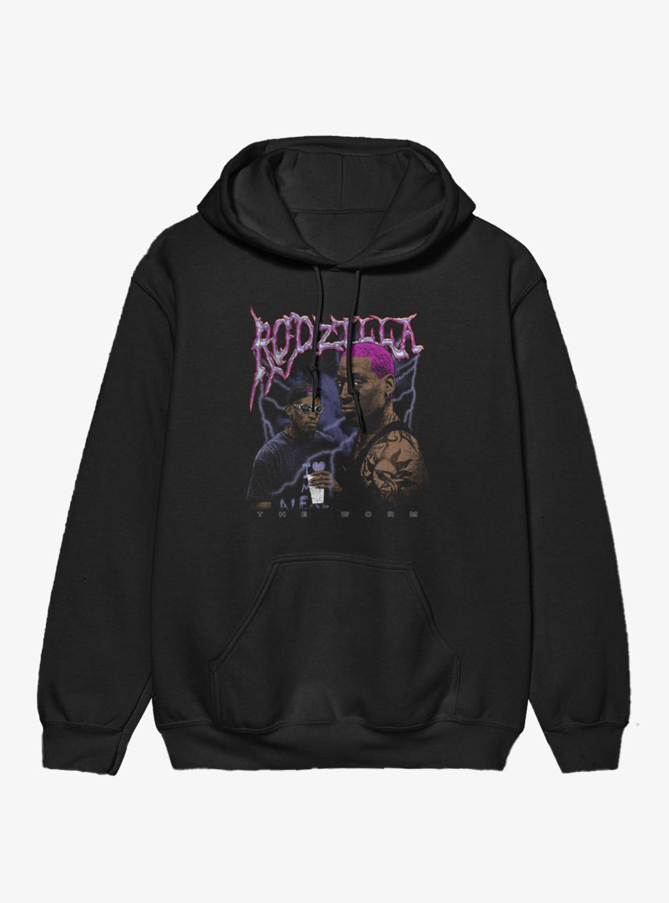 NBA Dennis Rodman Rodzilla The Worm Hoodie