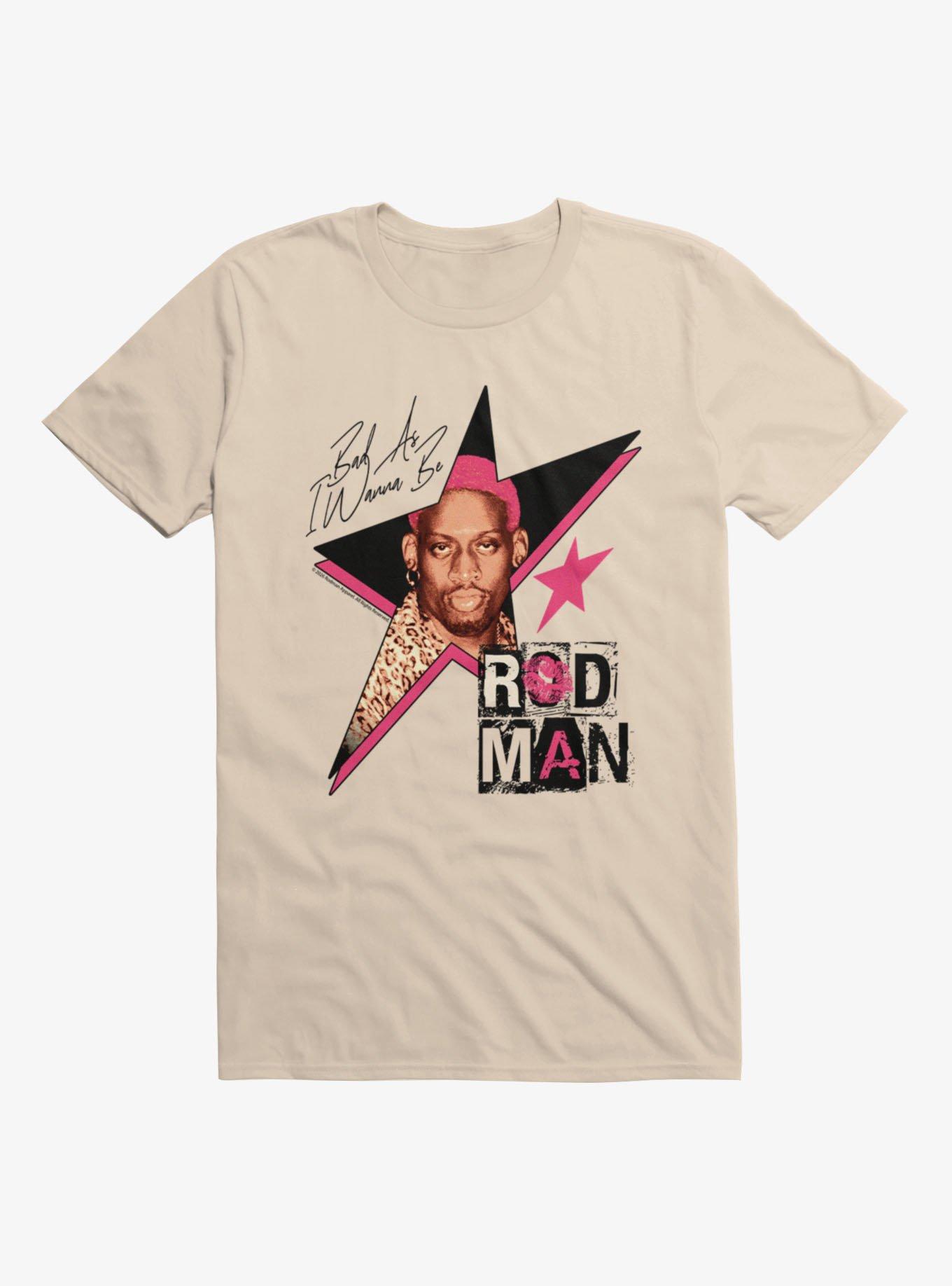 NBA Dennis Rodman Bad As I Wanna Be T-Shirt