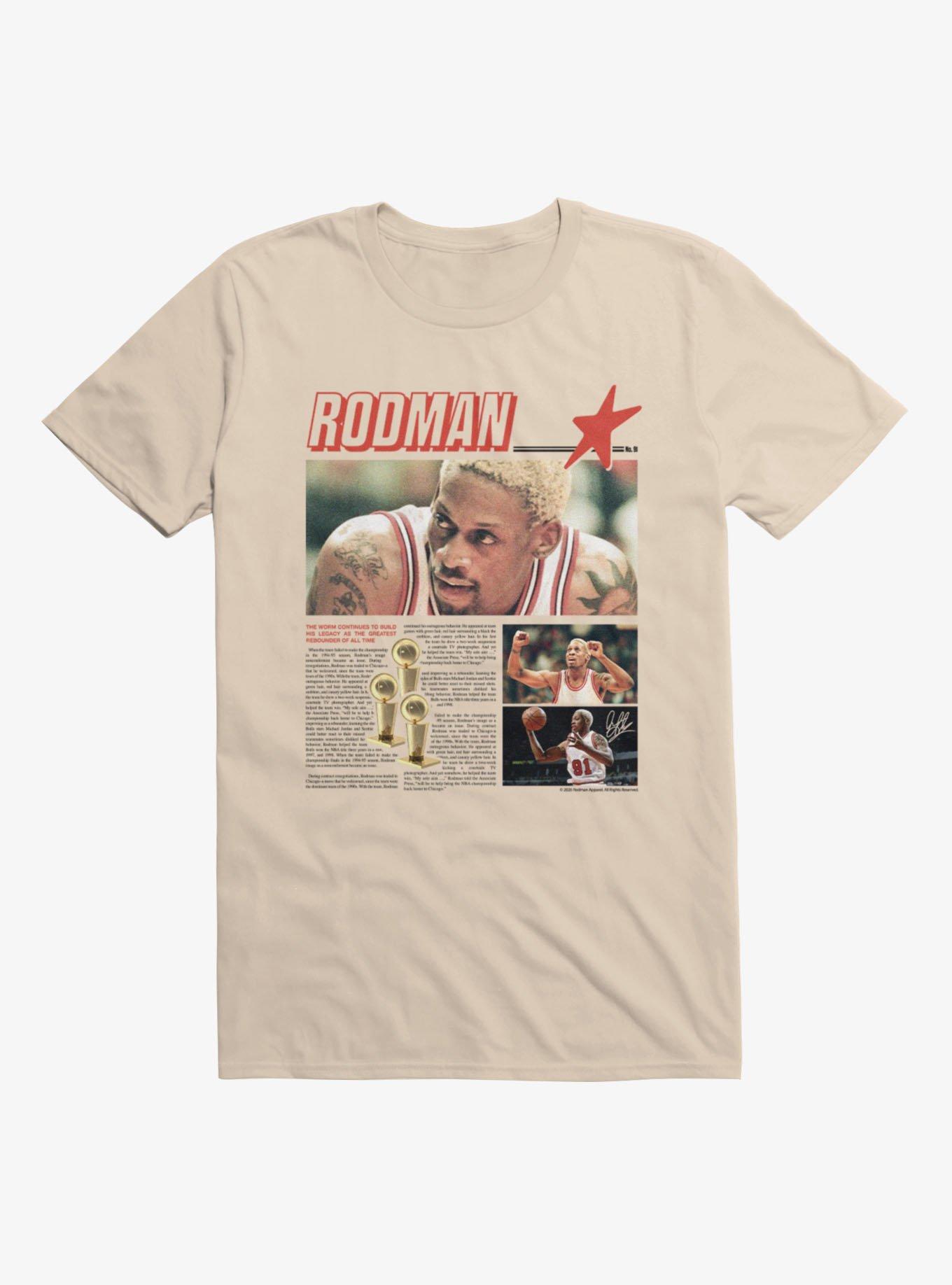 NBA Dennis Rodman The Greatest Rebounder T-Shirt