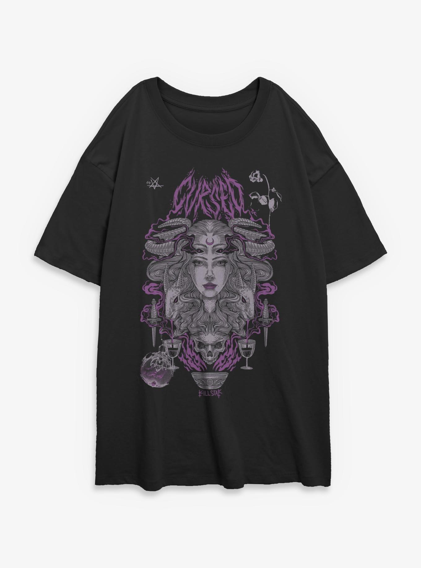 Killstar Cursed Witch Girls Oversized T-Shirt