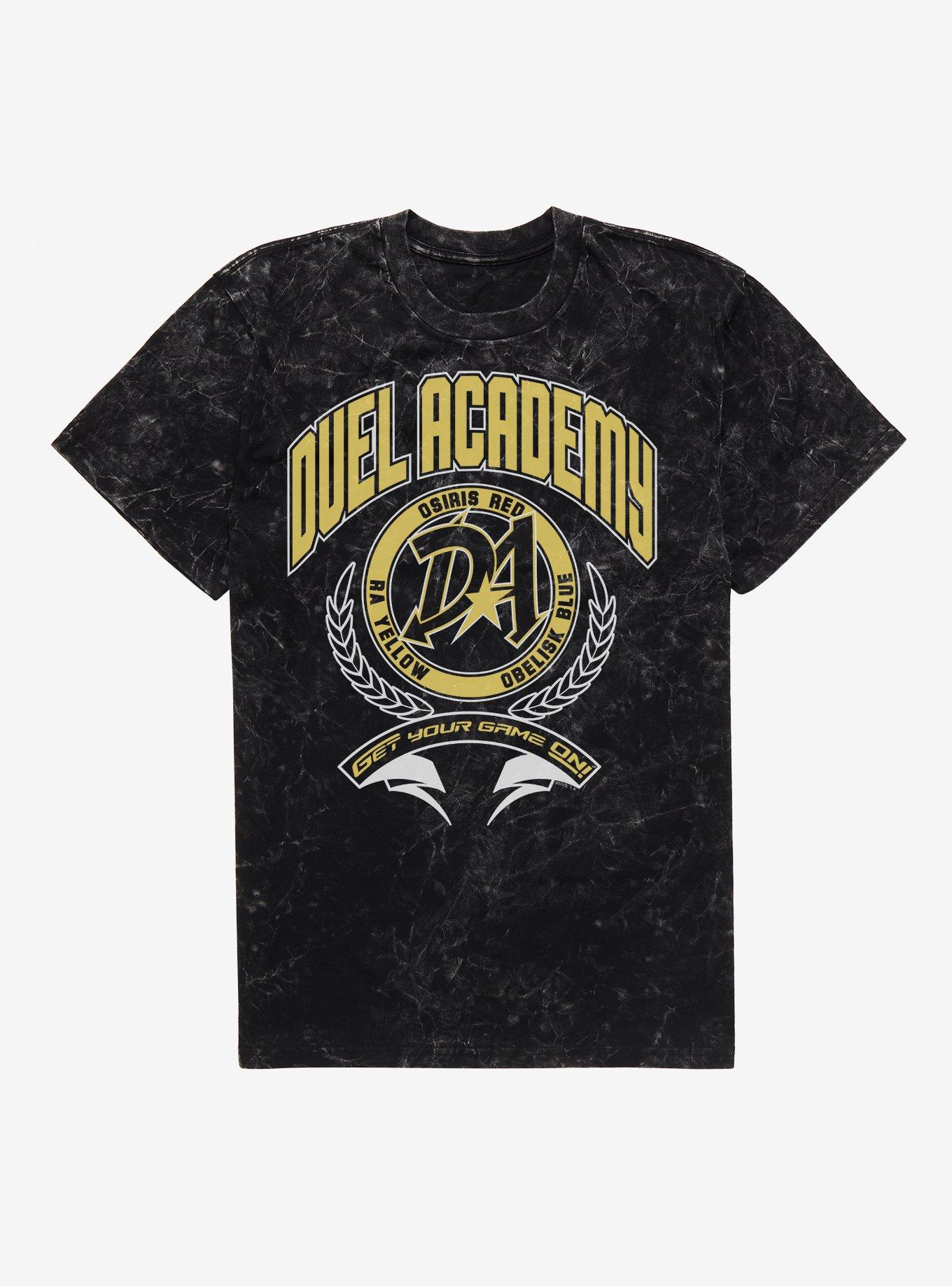 Yu-Gi-Oh! GX Duel Academy Athletic Type Mineral Wash T-Shirt Hot Topic Exclusive, , hi-res