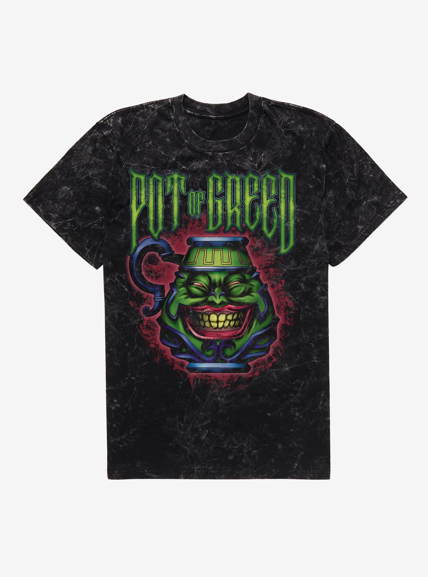 Yu-Gi-Oh! Duel Monsters Pot of Greed Mineral Wash T-Shirt BoxLunch Exclusive