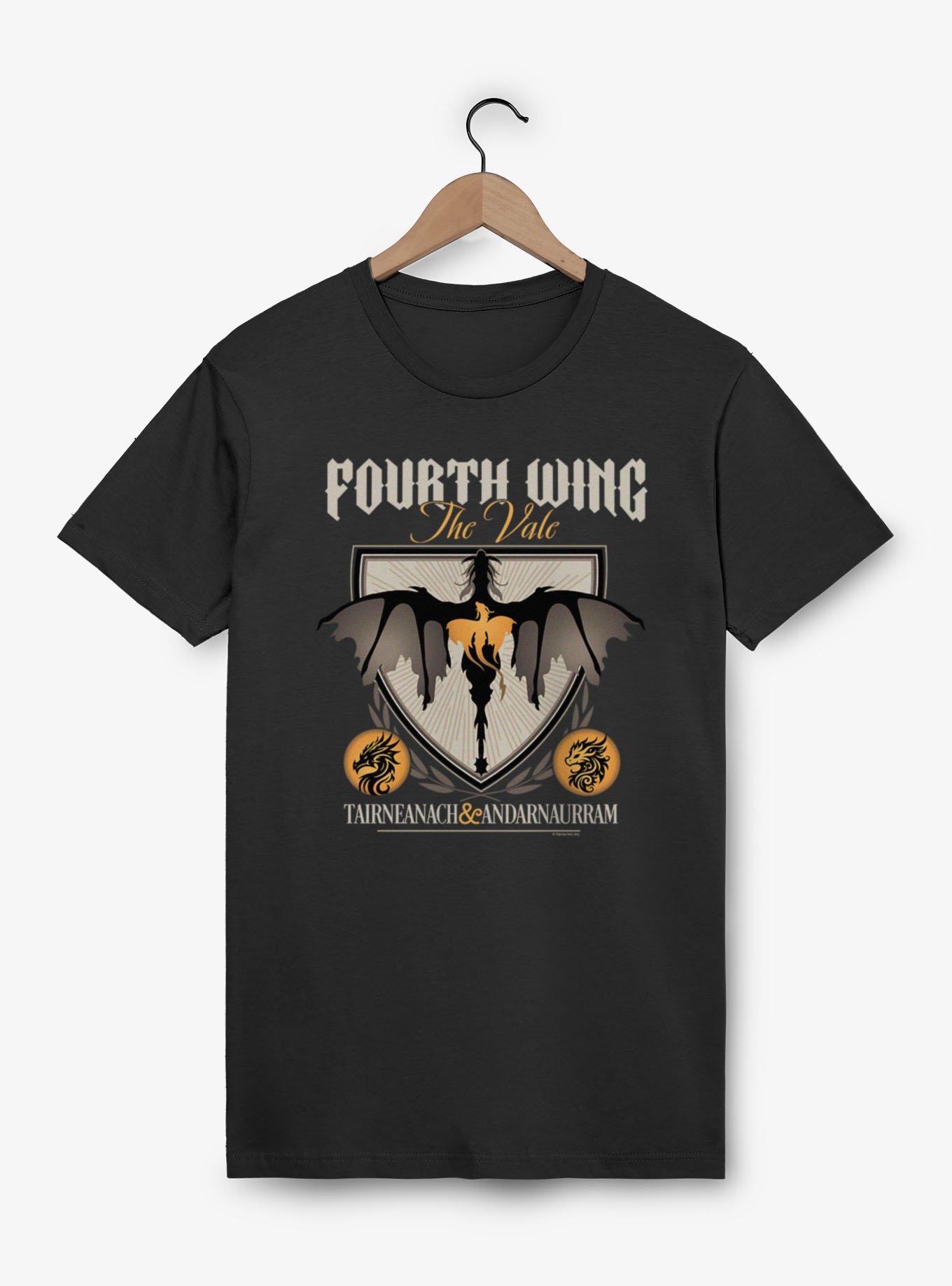 Fourth Wing The Empyrean The Vale Dragon Crest T-Shirt, , hi-res