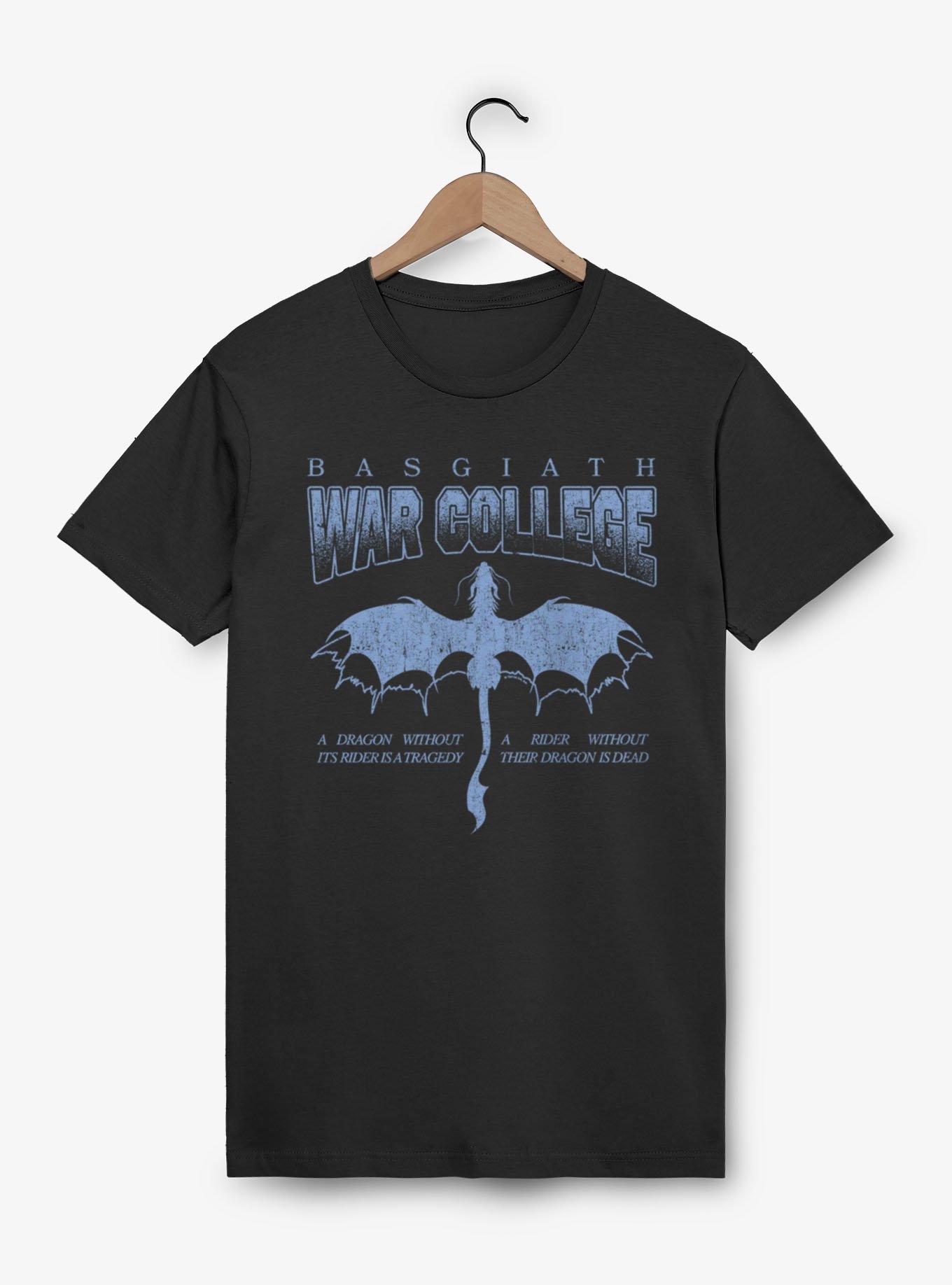 Fourth Wing The Empyrean Basgiath War College Distressed T-Shirt, , hi-res