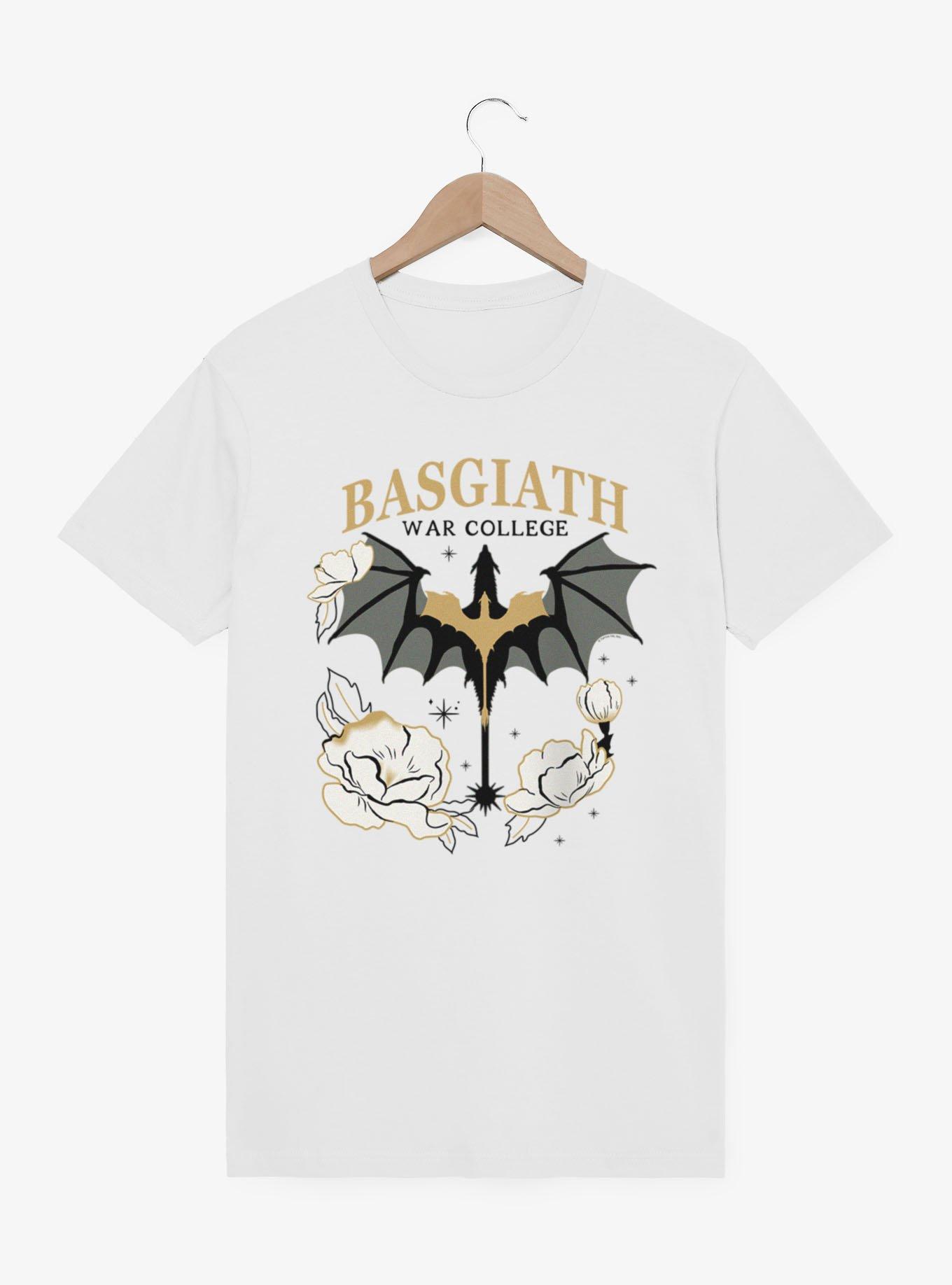 Fourth Wing The Empyrean Basgiath War Yellow Retro T-Shirt, , hi-res