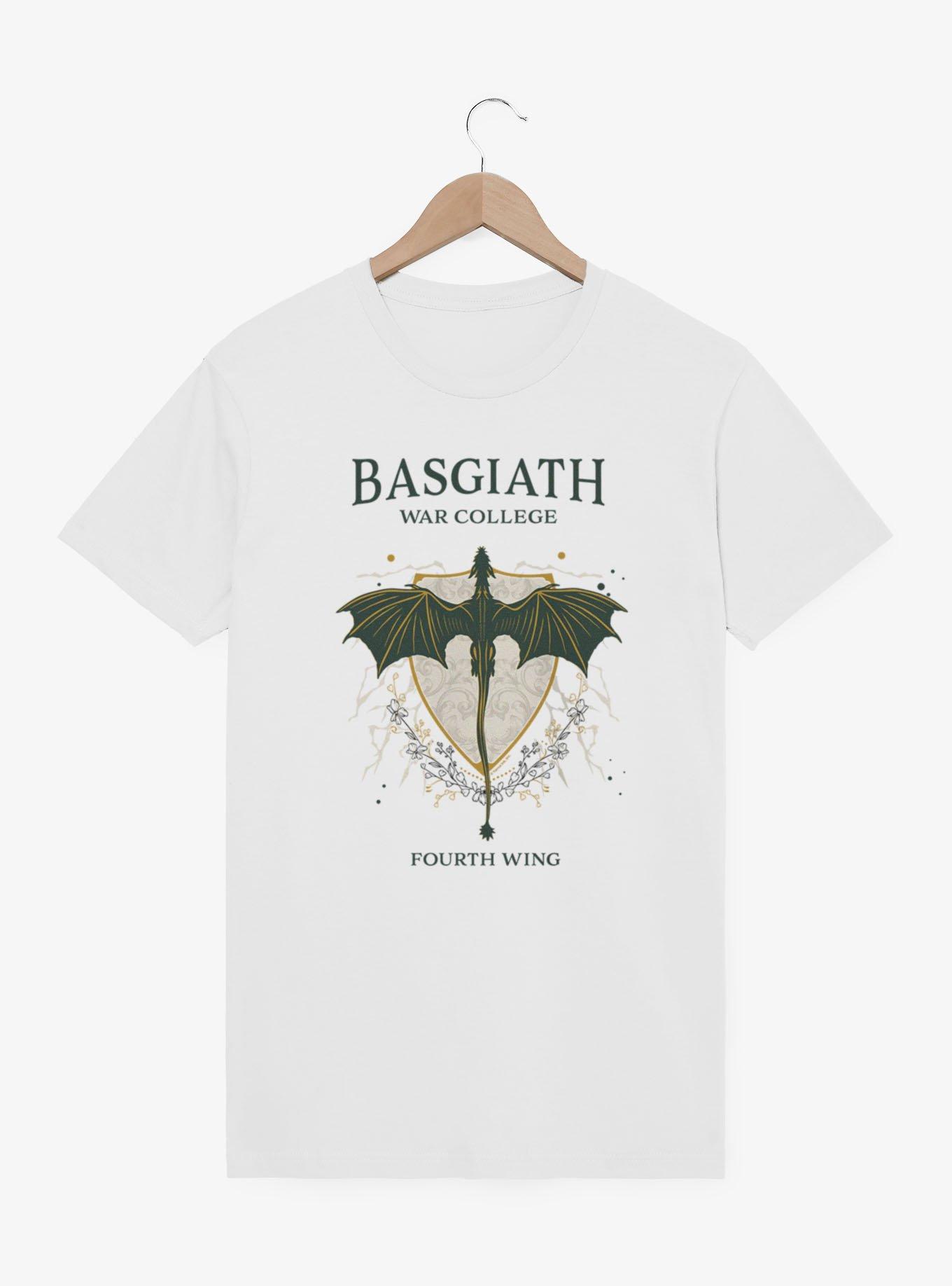 Fourth Wing The Empyrean Basgiath War College Retro T-Shirt, , hi-res