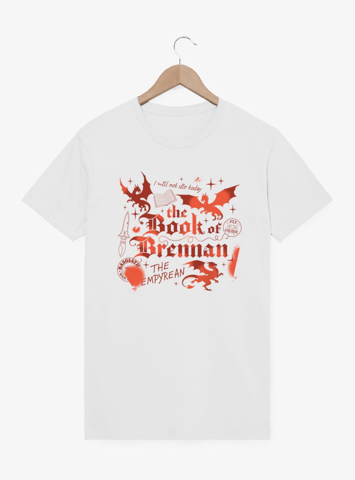 Fourth Wing The Empyrean The Book Of Brennan T-Shirt, , hi-res