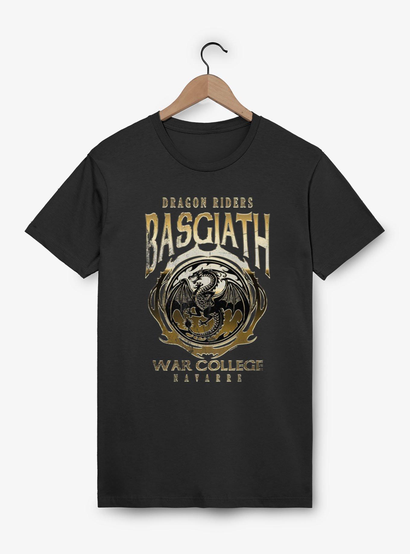 Fourth Wing The Empyrean Dragon Rides Basgiath War College T-Shirt
