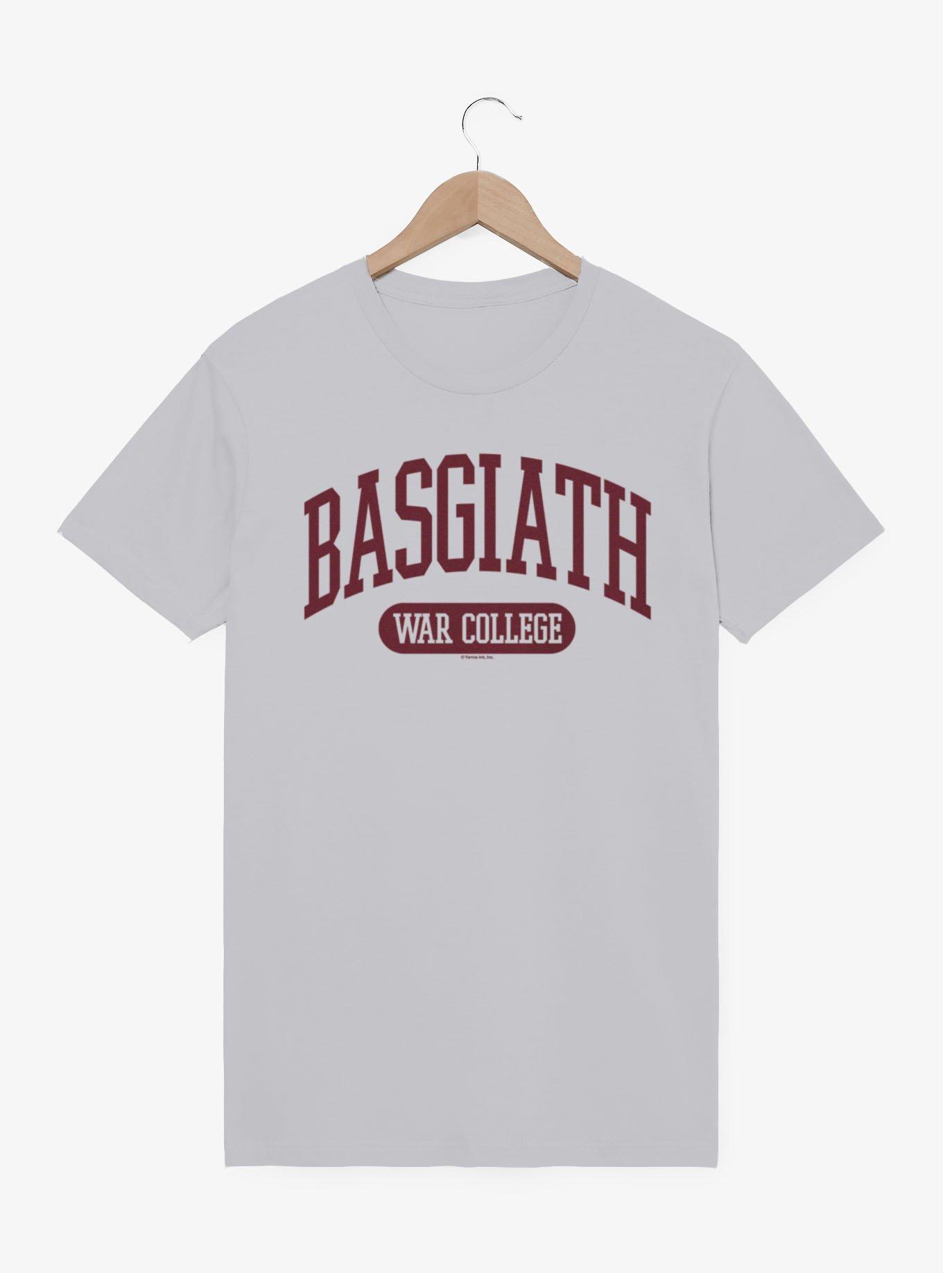 Fourth Wing The Empyrean Basgiath War College Varsity Red T-Shirt, , hi-res
