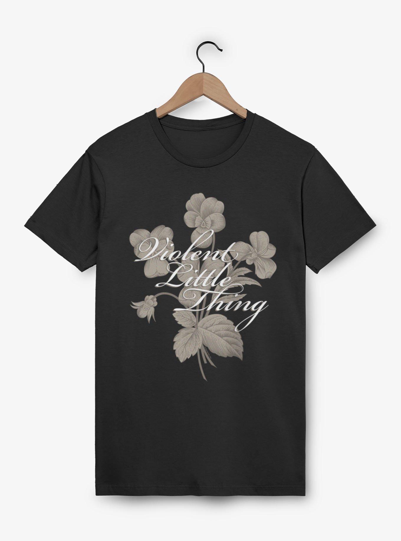 Fourth Wing The Empyrean Violent Little Thing Floral Vintage T-Shirt