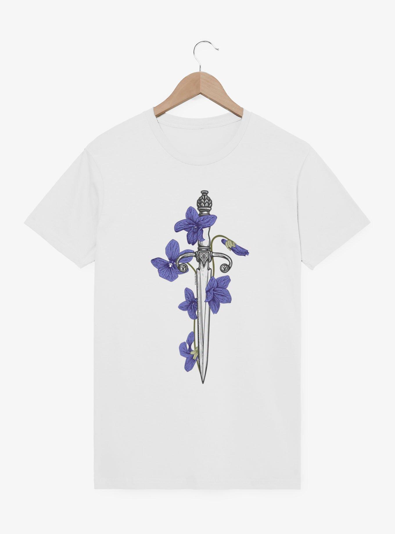 Fourth Wing The Empyrean Sorrengail Dagger Art Nouveau T-Shirt, , hi-res