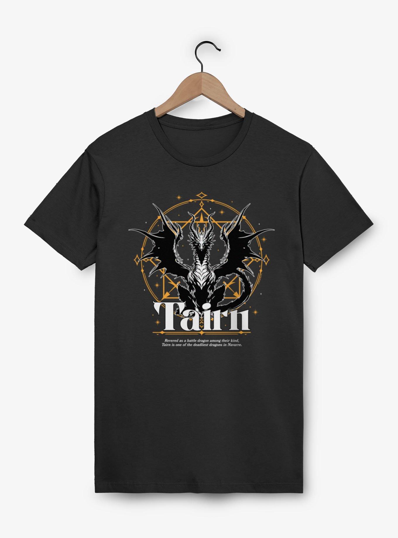 Fourth Wing The Empyrean Tairn Revered Dragon Crest T-Shirt, , hi-res