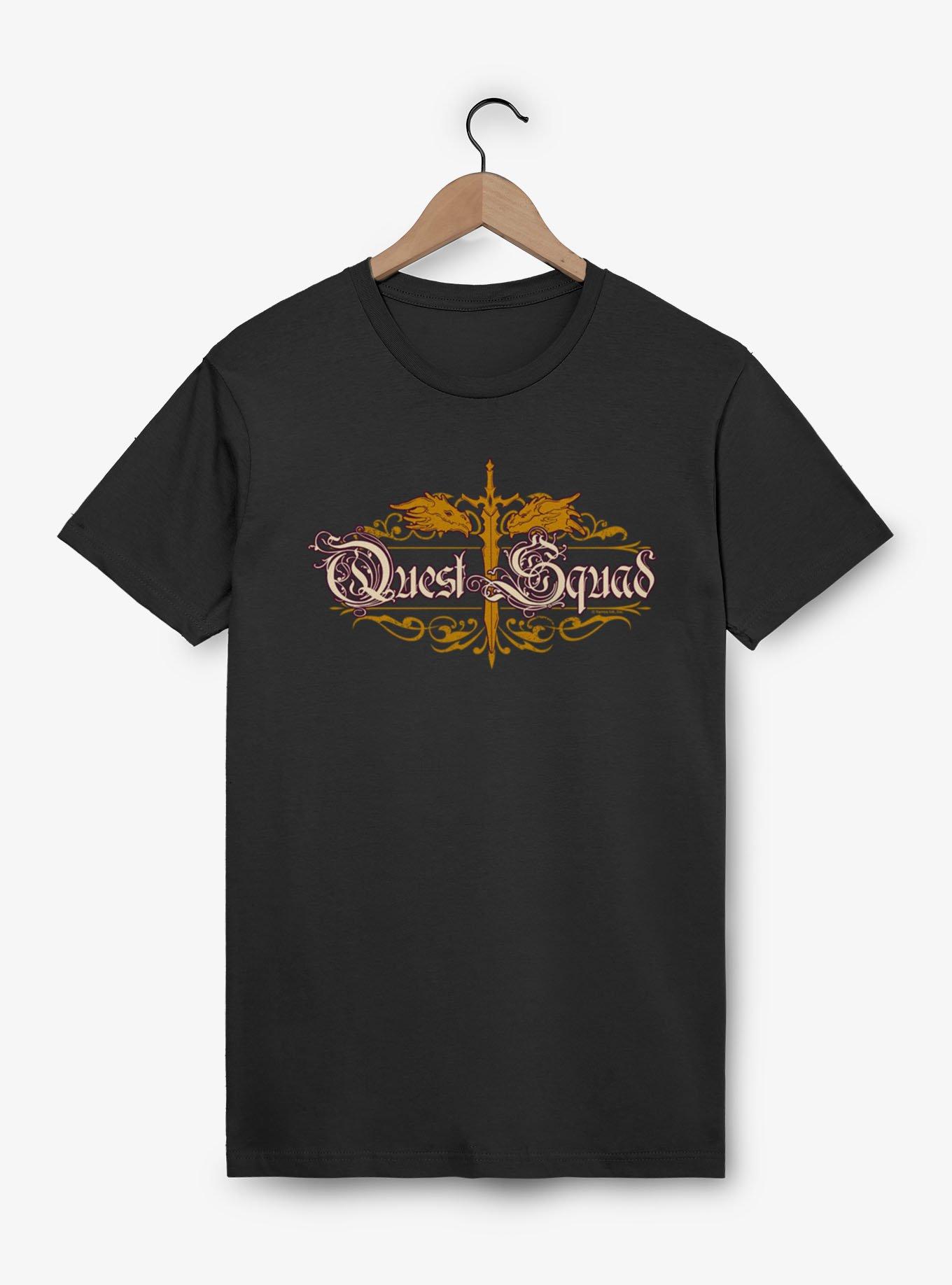 Fourth Wing The Empyrean Quest Squad Sword Dragon T-Shirt, , hi-res