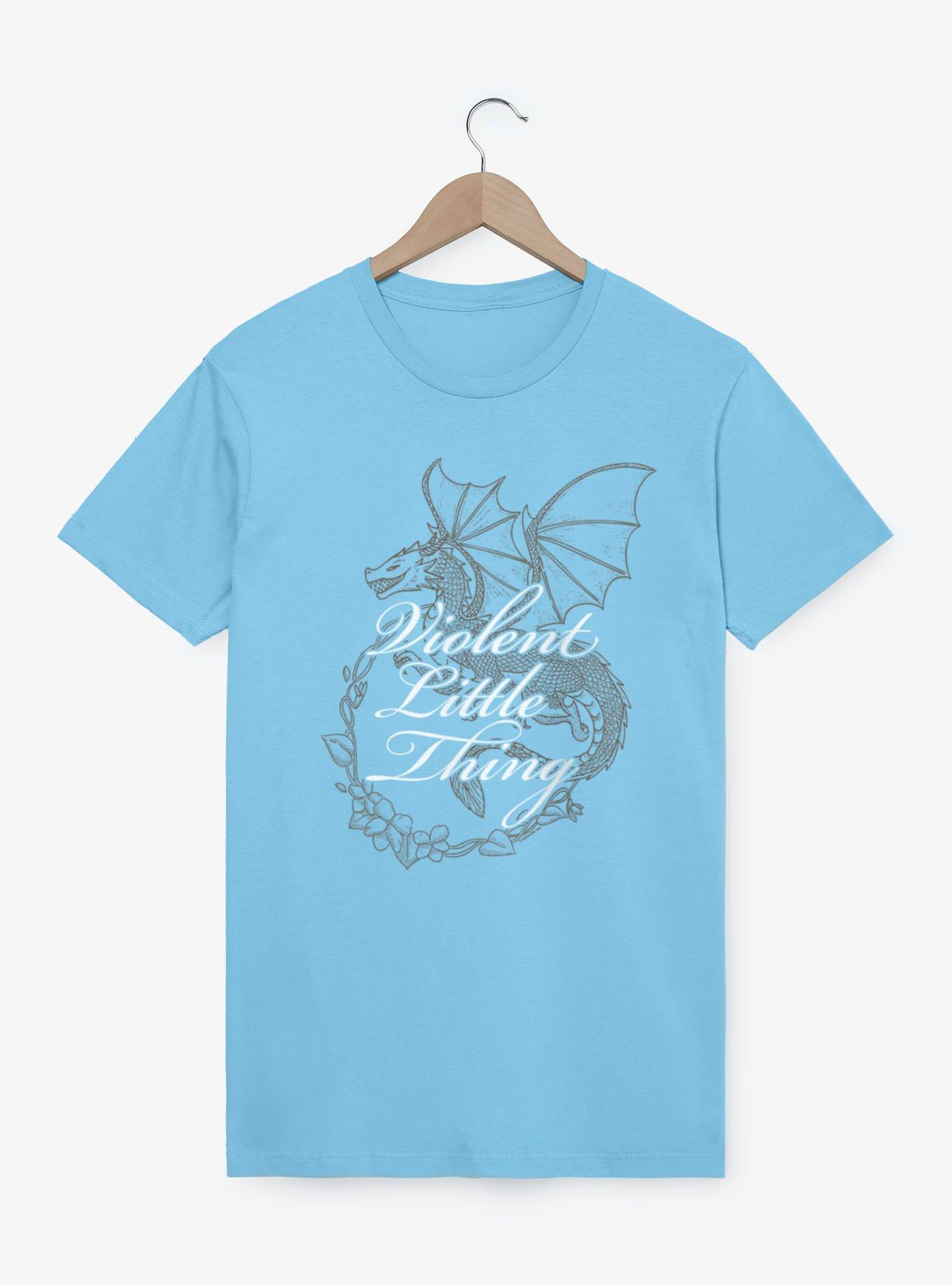 Fourth Wing The Empyrean Violent Little Thing Dragon Floral T-Shirt, , hi-res