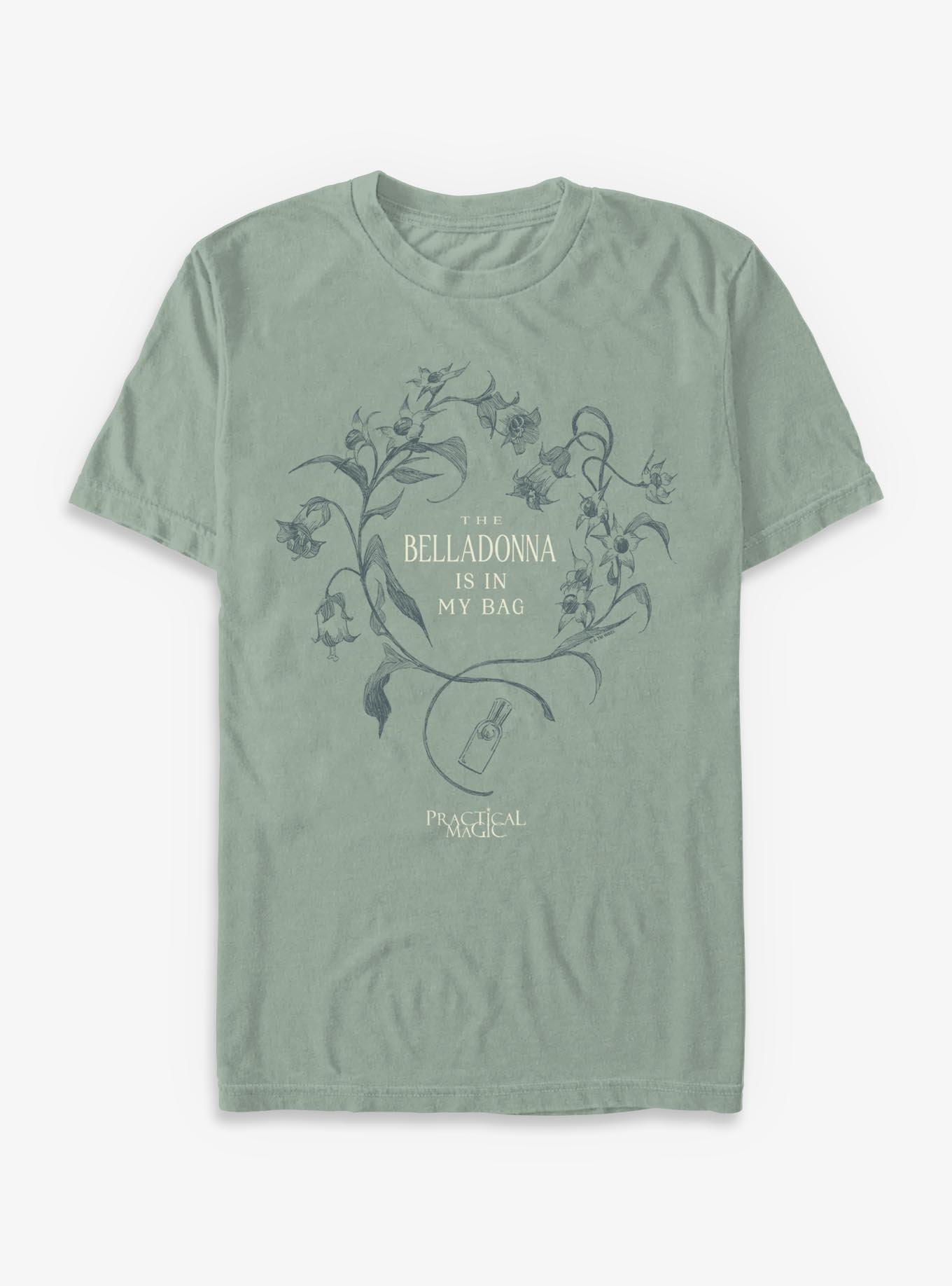 Practical Magic Belladonna In My Bag Garment Dye T-Shirt , BAY, hi-res view 1