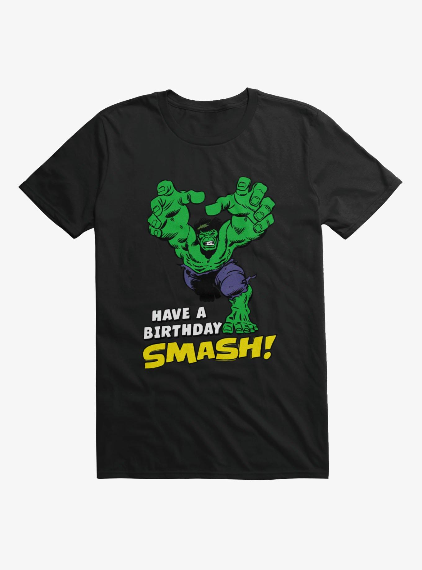 Marvel Incredible Hulk Have A Birthday Smash T-Shirt, , hi-res