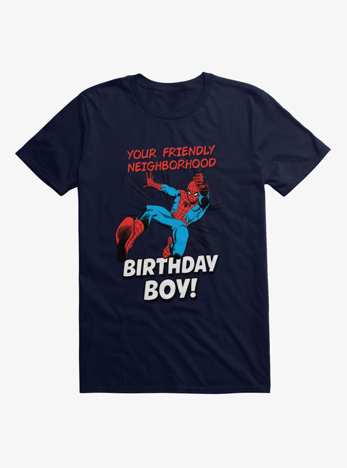 Marvel Spider-Man Friendly Neighborhood Birthday Boy T-Shirt, , hi-res view 1