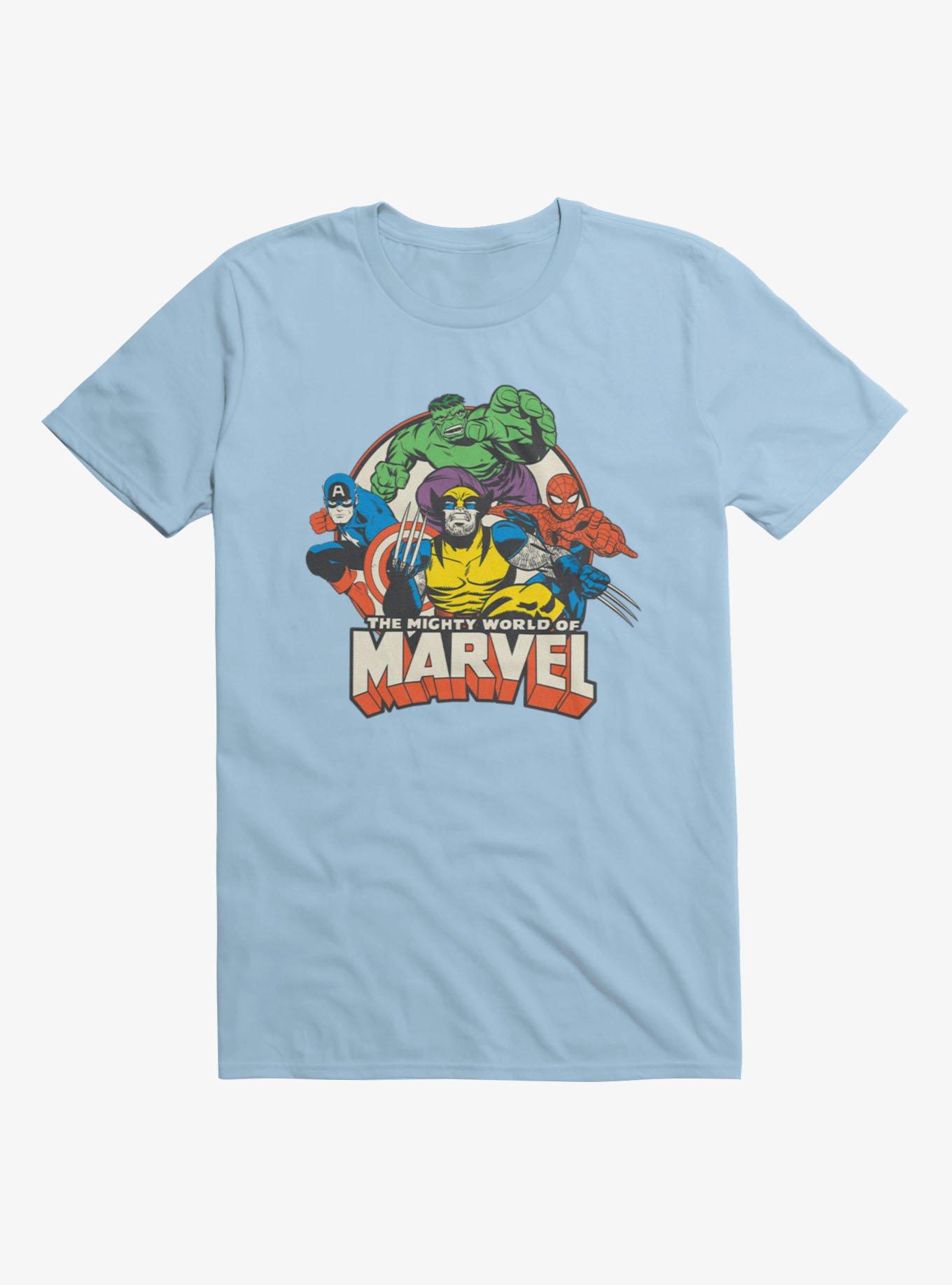 Marvel The Mighty World of Classic Heroes T-Shirt