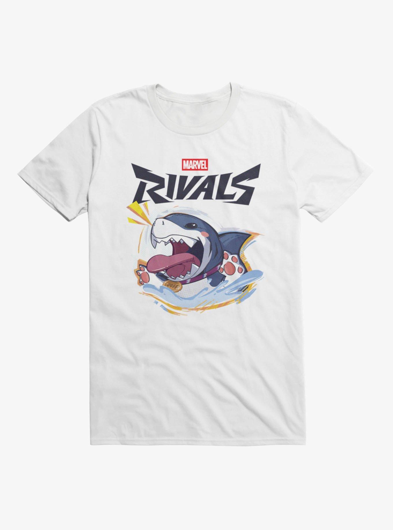 Marvel Rivals Sharky Cartoon Shark T-Shirt, , hi-res