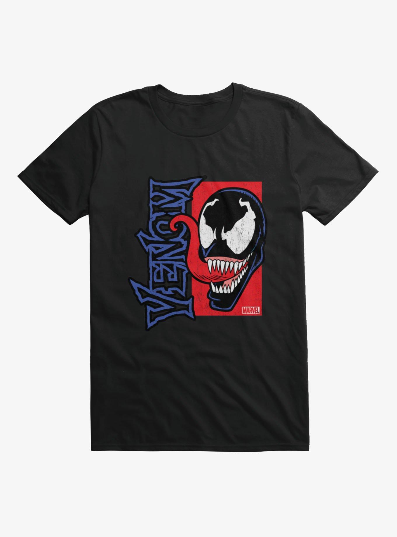 Marvel Comics Retro Venom Vintage Villain Panel T-Shirt