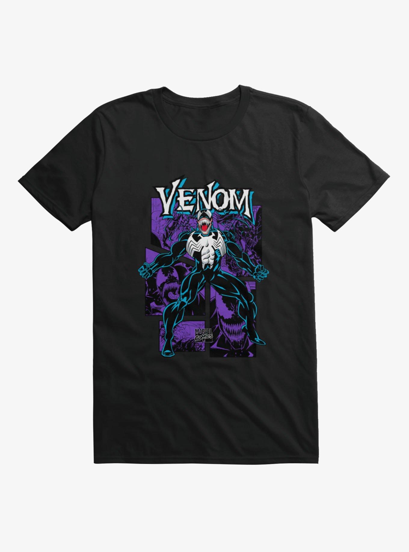 Marvel Venom Vintage Villain Comic Cover T-Shirt, , hi-res